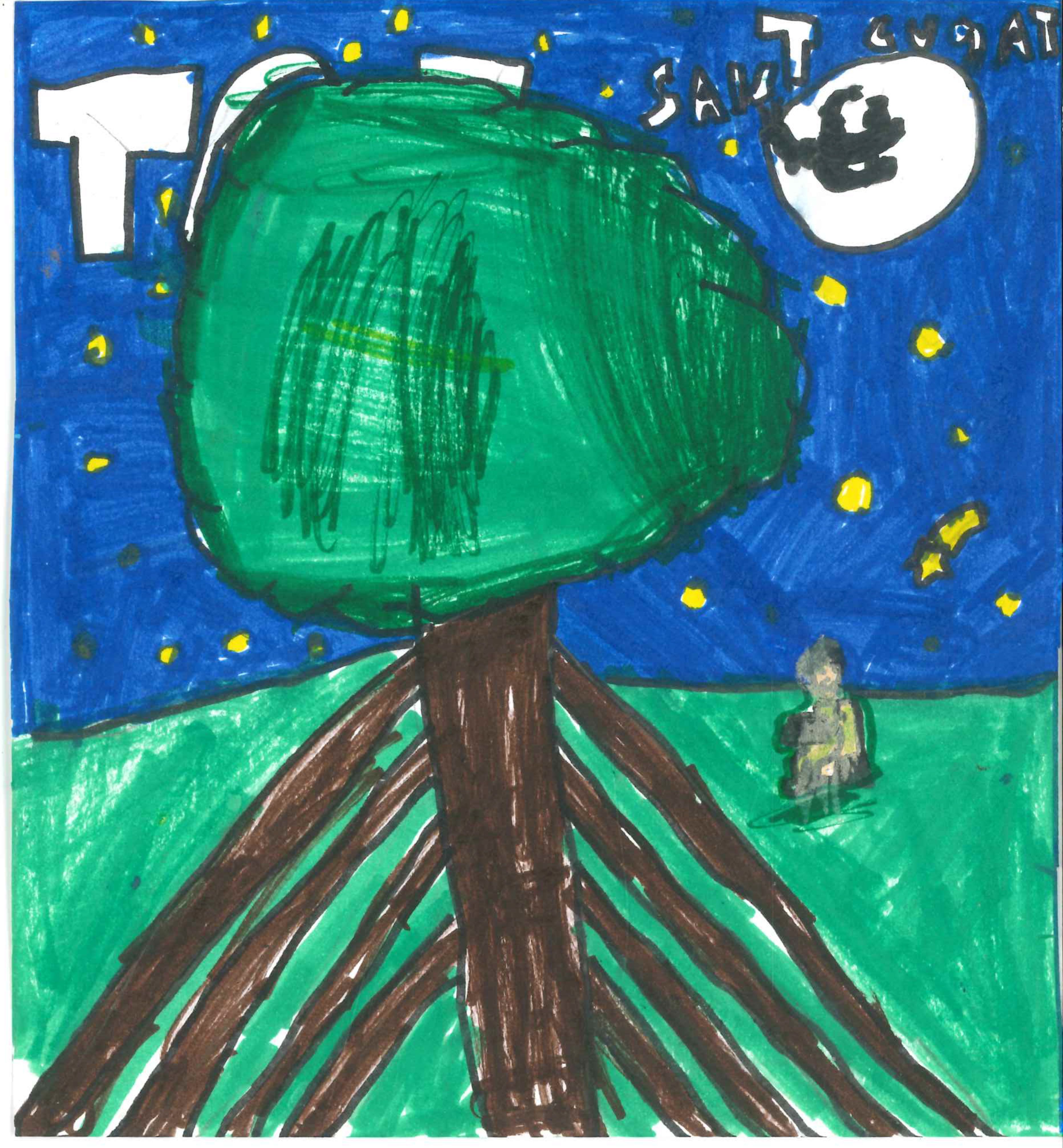 Postal de l’Escola Gerbert d’Orlhac del concurs del TOT Sant Cugat