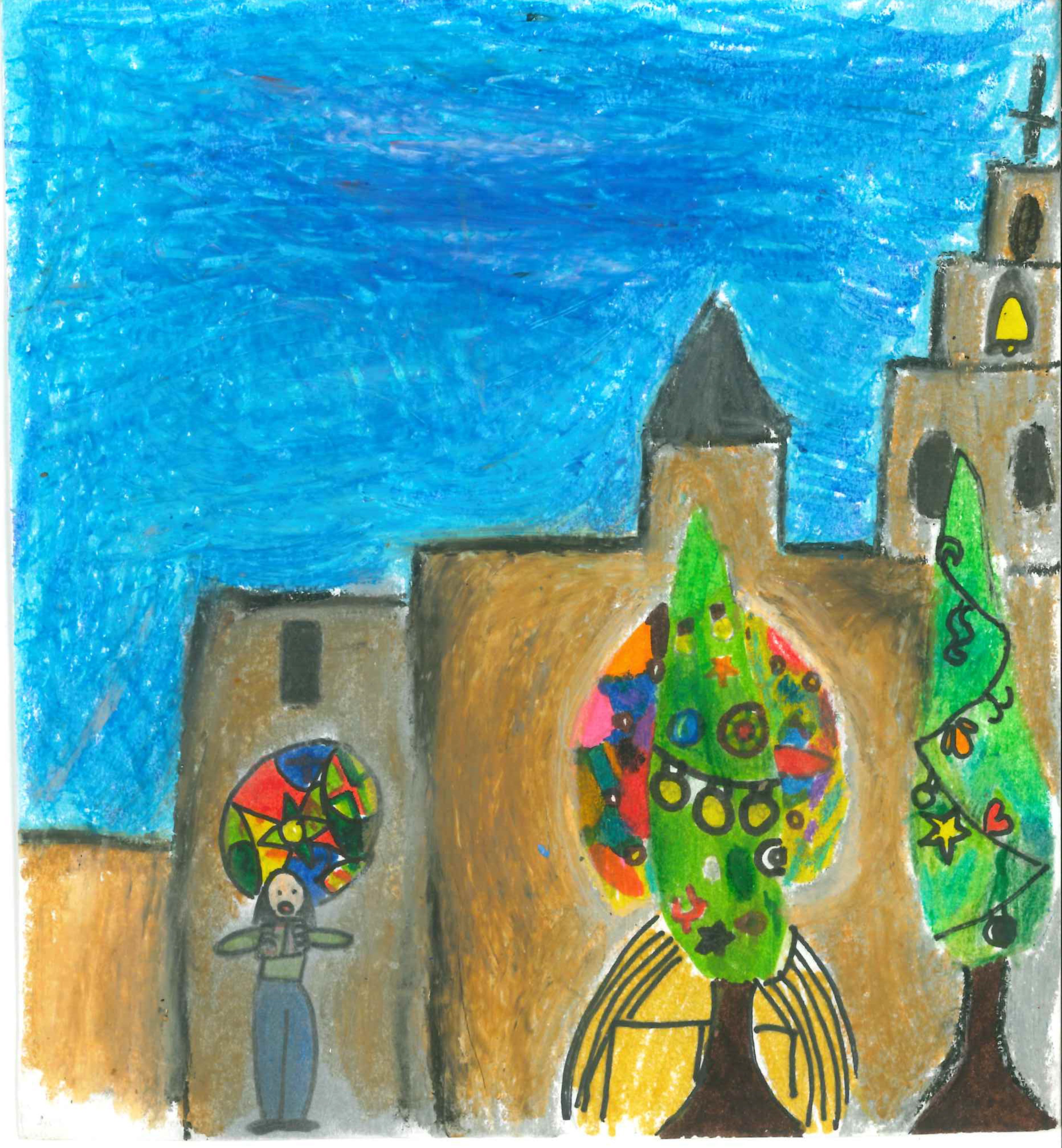 Postal de l’Escola Gerbert d’Orlhac del concurs del TOT Sant Cugat