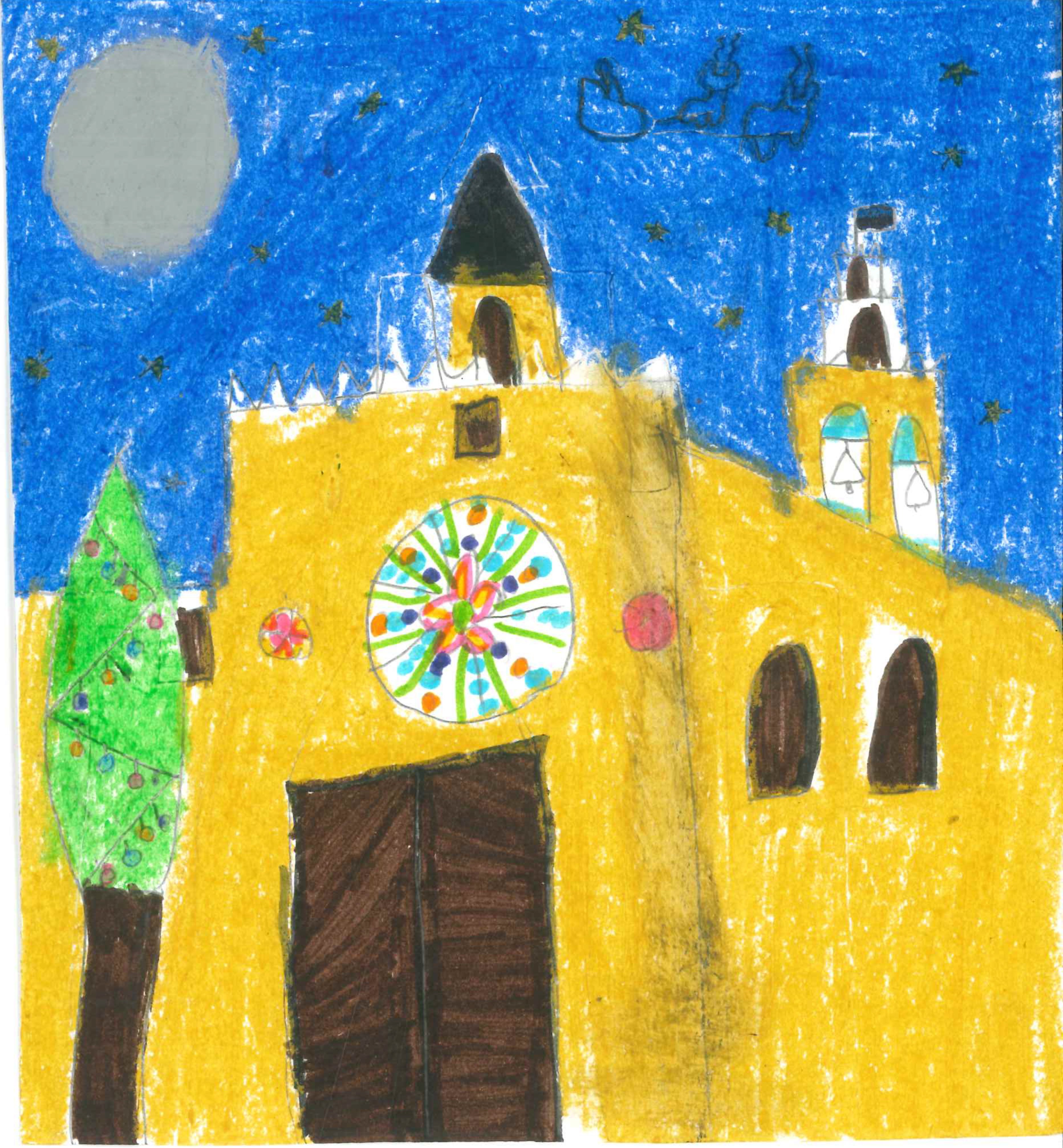 Postal de l’Escola Gerbert d’Orlhac del concurs del TOT Sant Cugat