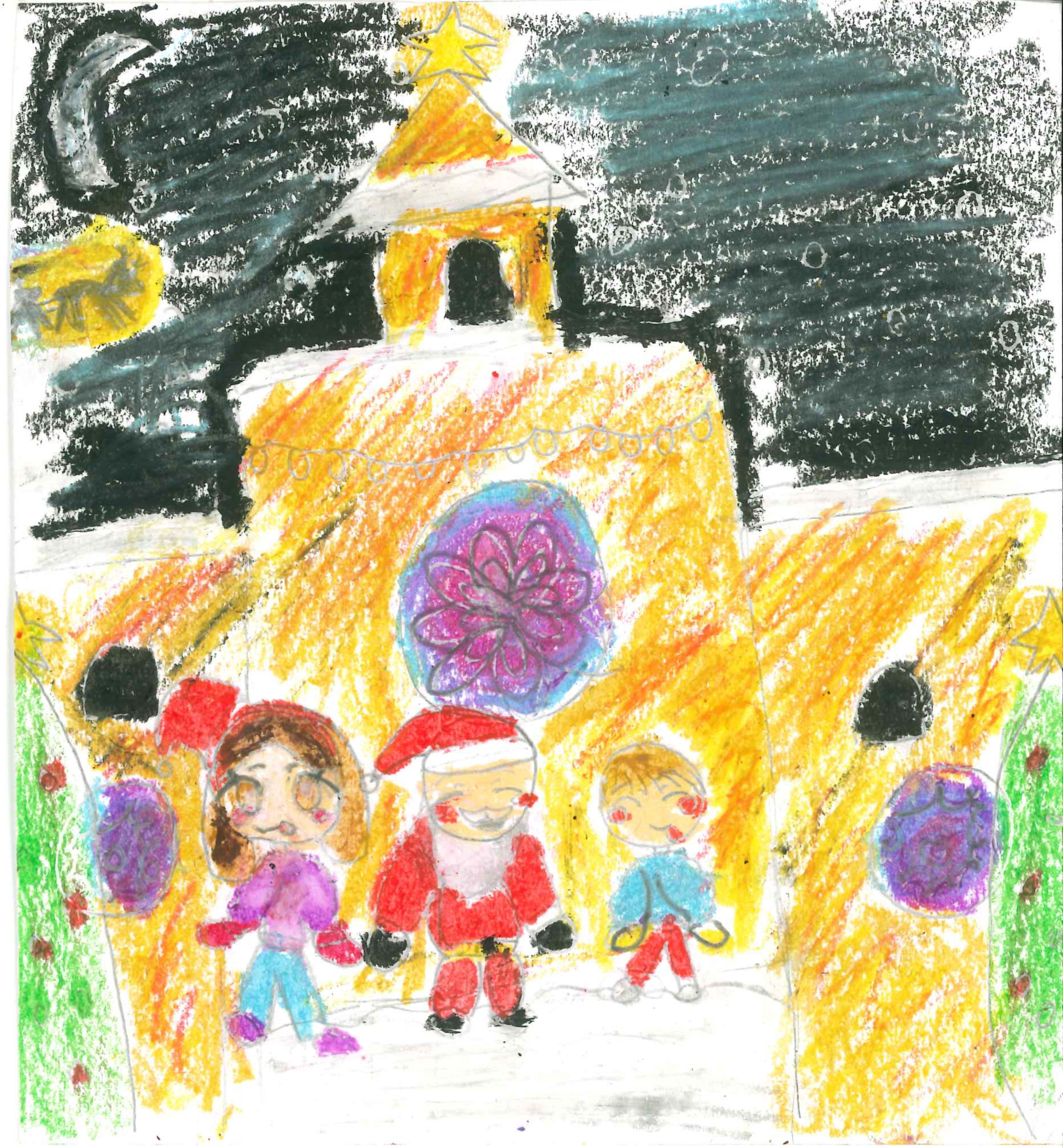 Postal de l’Escola Gerbert d’Orlhac del concurs del TOT Sant Cugat