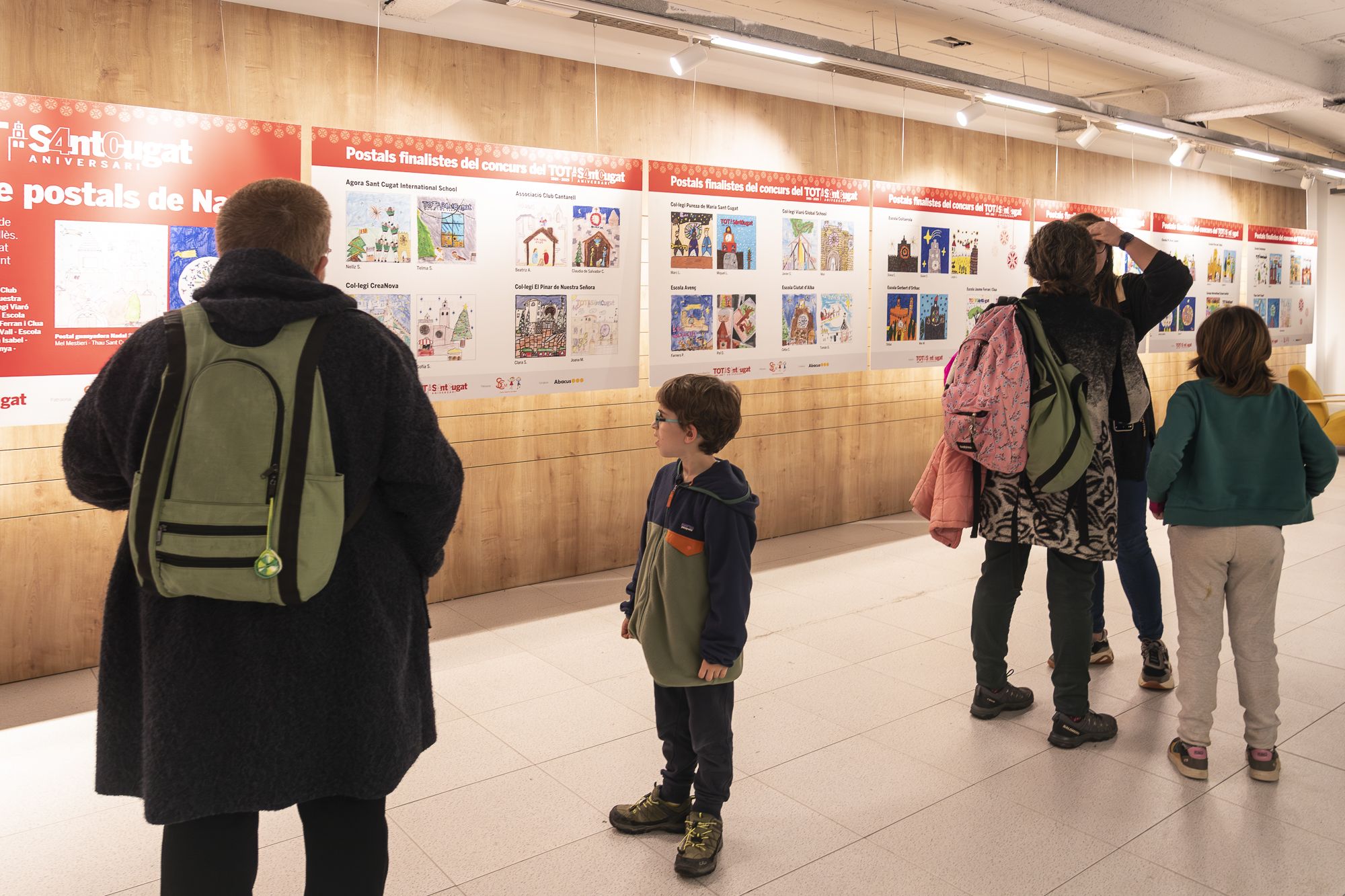 Exposició de concurs de postals del TOT Sant Cugat. FOTO: Mireia Comas (TOT Sant Cugat)