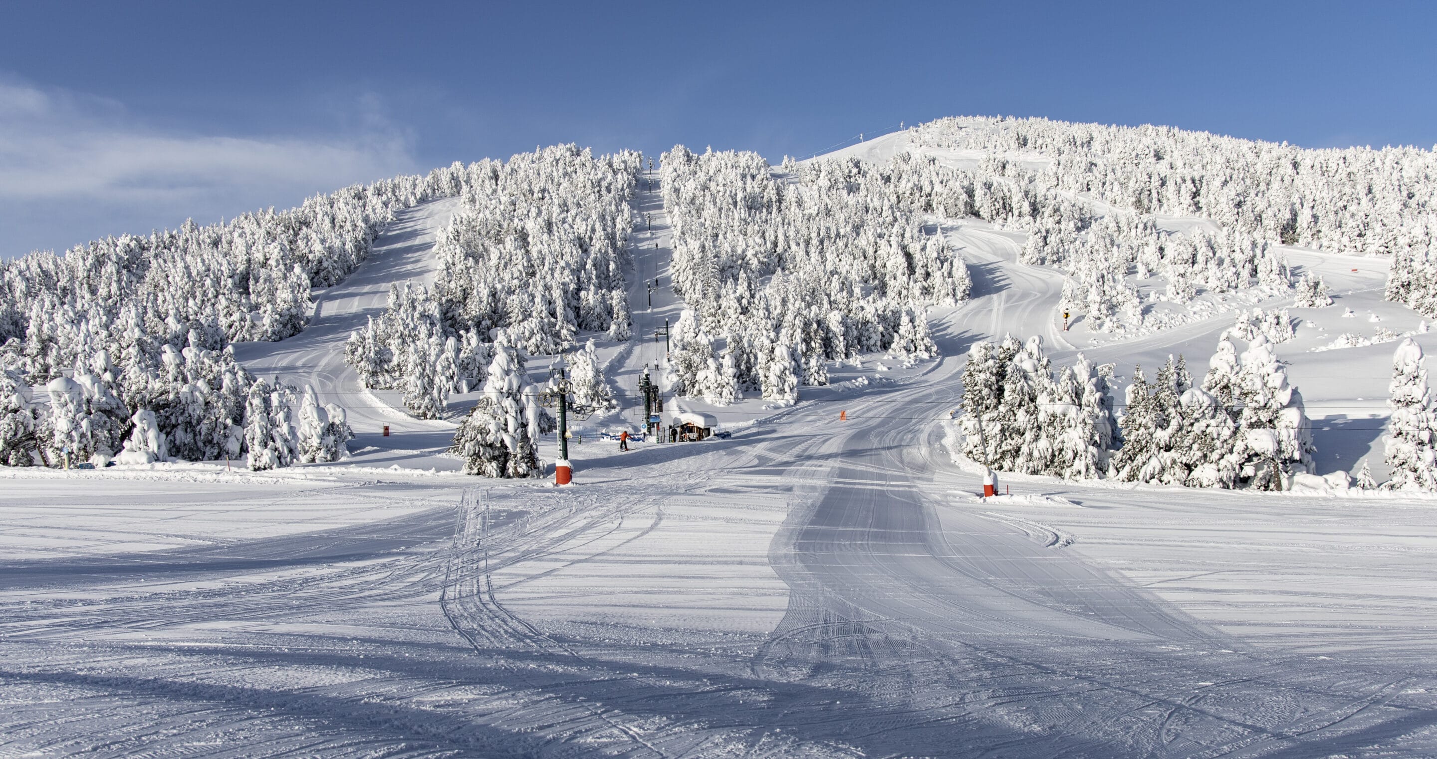 Imatge de l'estació Les Angles FOTO: Cedida