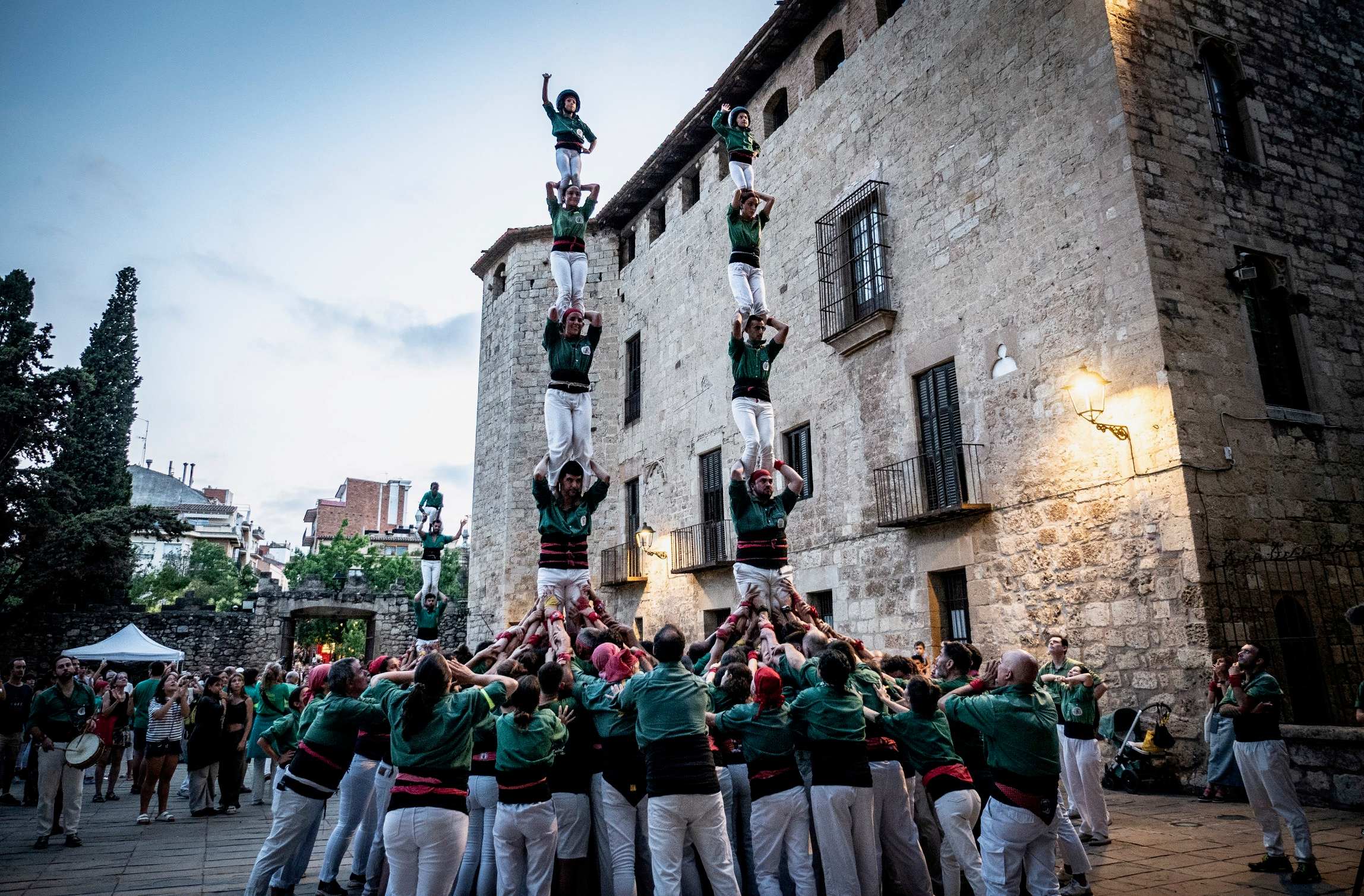 Les colles amb què hem actuat més. FOTO: Castellers de Sant Cugat