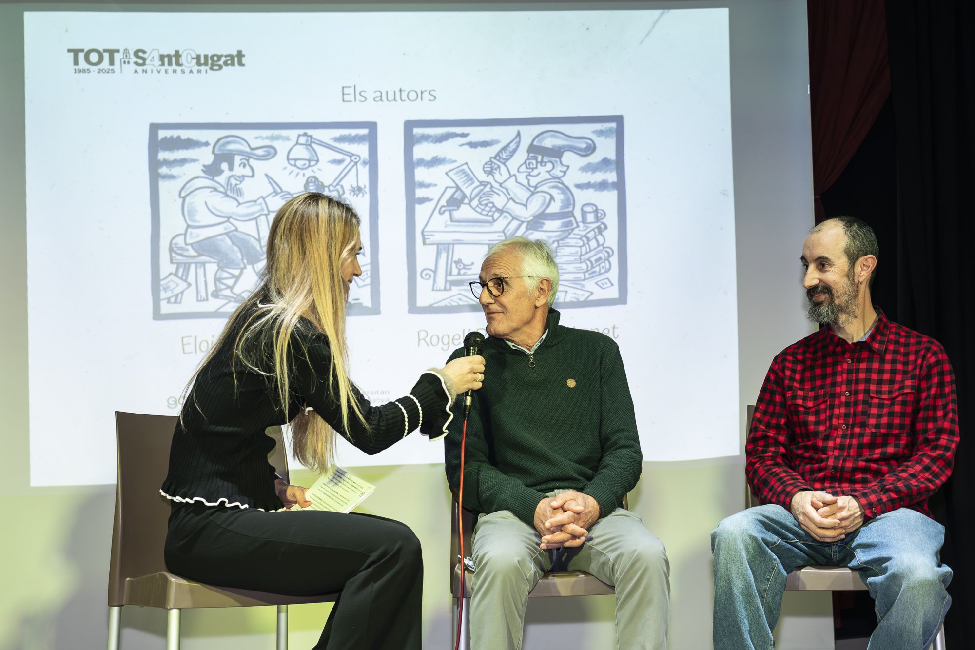 Presentació del llibre de contes infantils del 40è aniversari del TOT Sant Cugat. FOTO: Mireia Comas (TOT Sant Cugat)