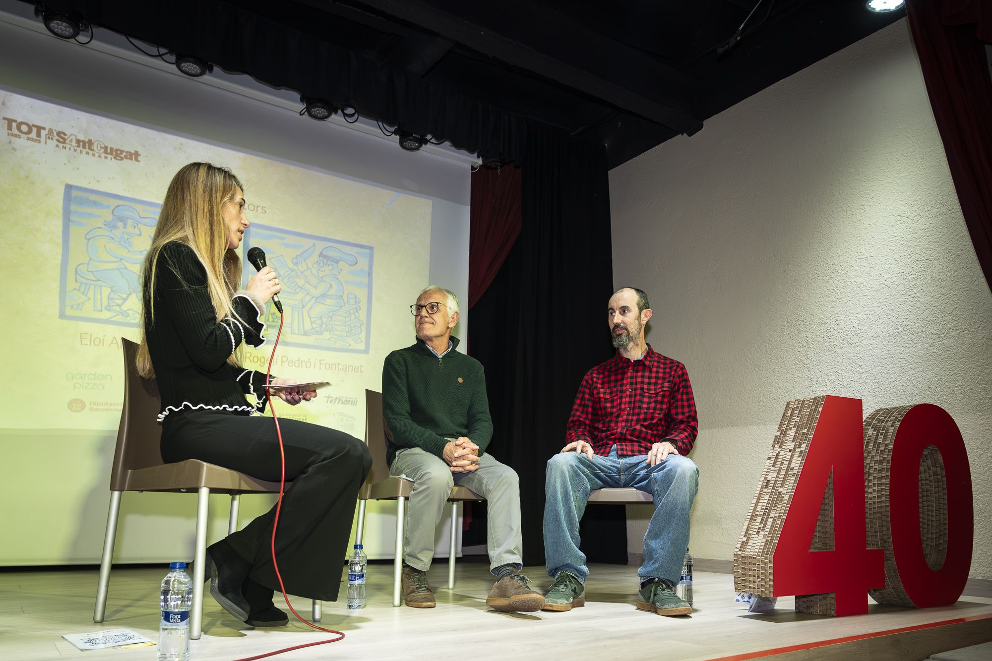 Presentació del llibre de contes infantils del 40è aniversari del TOT Sant Cugat. FOTO: Mireia Comas (TOT Sant Cugat)