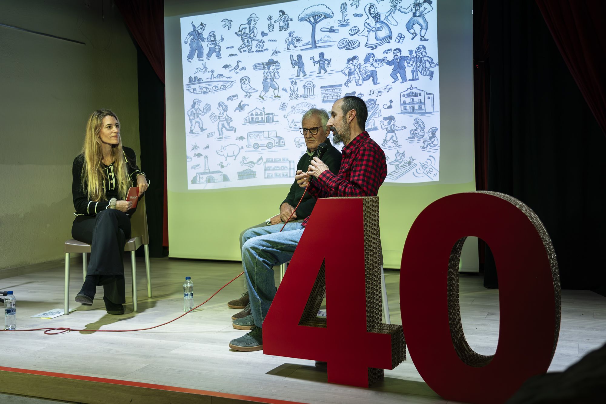 Presentació del llibre de contes infantils del 40è aniversari del TOT Sant Cugat. FOTO: Mireia Comas (TOT Sant Cugat)