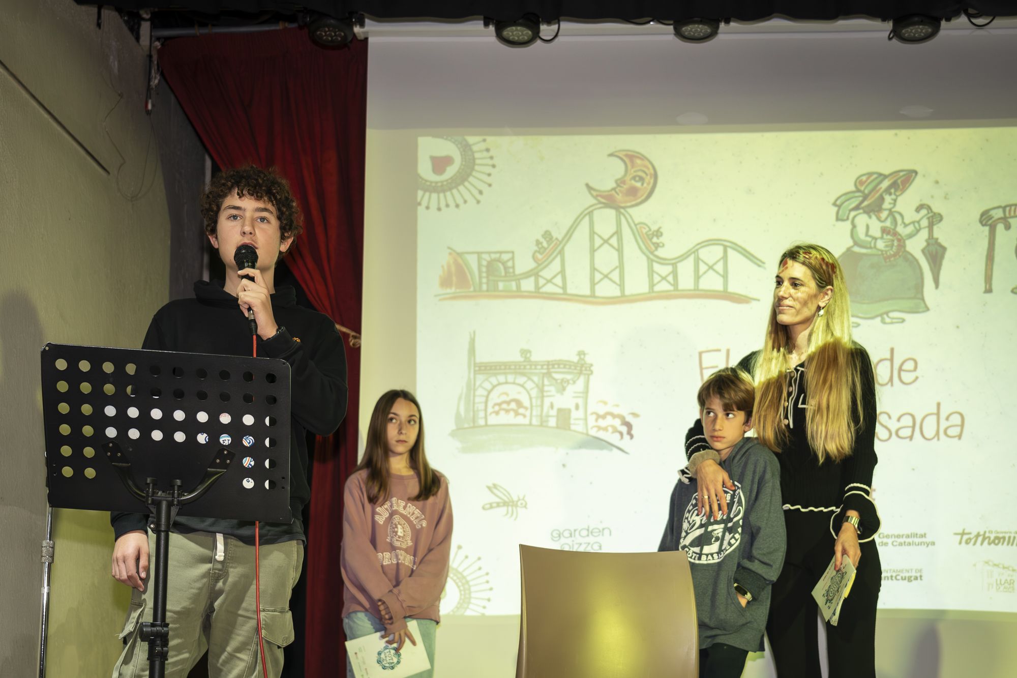 Presentació del llibre de contes infantils del 40è aniversari del TOT Sant Cugat. FOTO: Mireia Comas (TOT Sant Cugat)