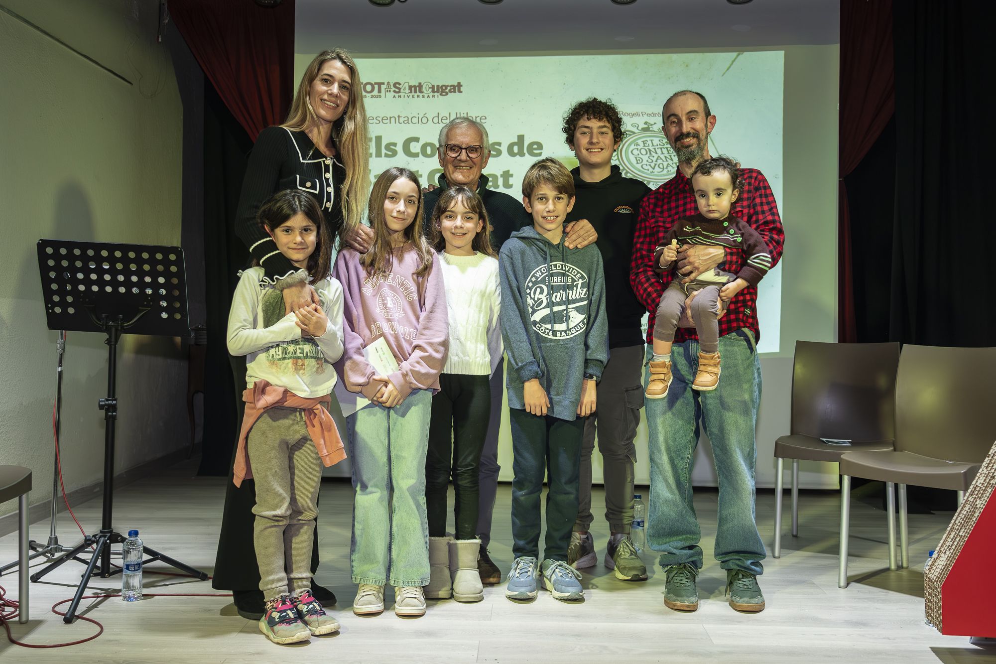 Presentació del llibre de contes infantils del 40è aniversari del TOT Sant Cugat. FOTO: Mireia Comas (TOT Sant Cugat)