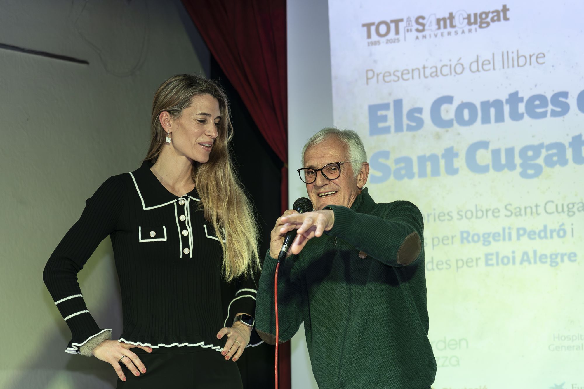 Presentació del llibre de contes infantils del 40è aniversari del TOT Sant Cugat. FOTO: Mireia Comas (TOT Sant Cugat)