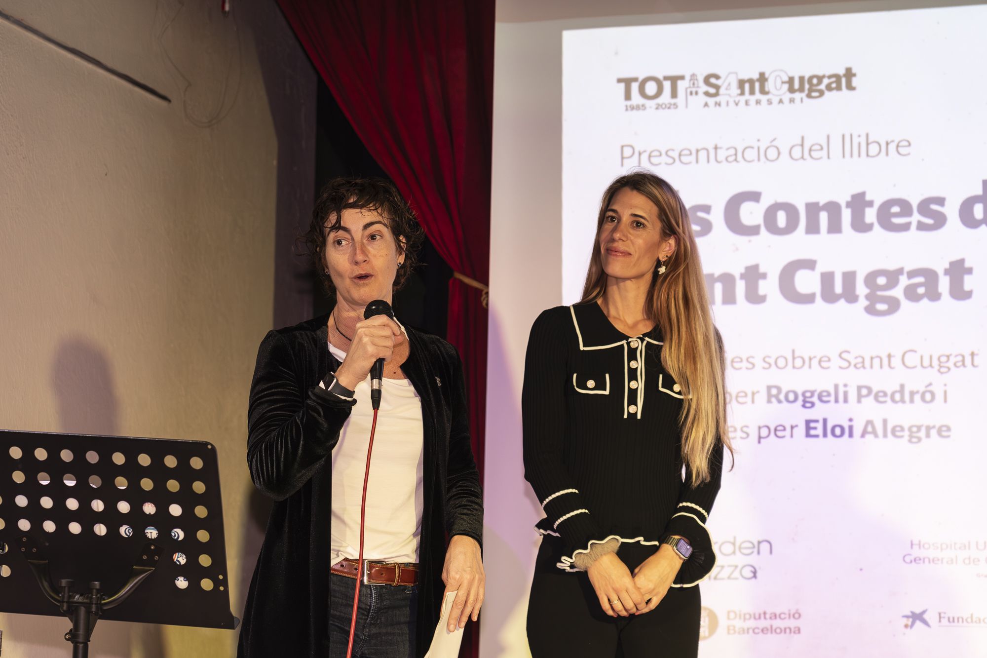 Presentació del llibre de contes infantils del 40è aniversari del TOT Sant Cugat. FOTO: Mireia Comas (TOT Sant Cugat)