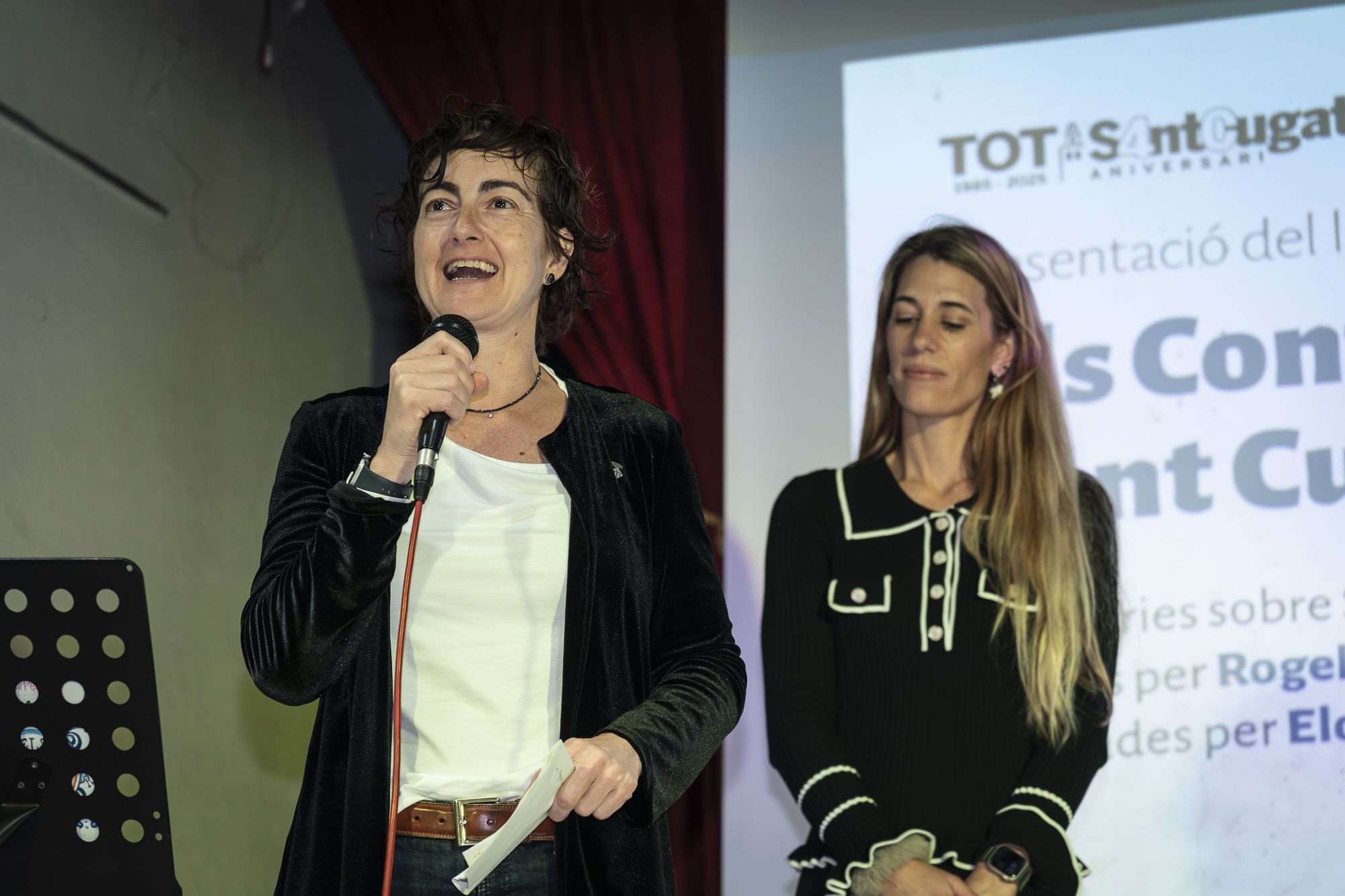 Presentació del llibre de contes infantils del 40è aniversari del TOT Sant Cugat. FOTO: Mireia Comas (TOT Sant Cugat)