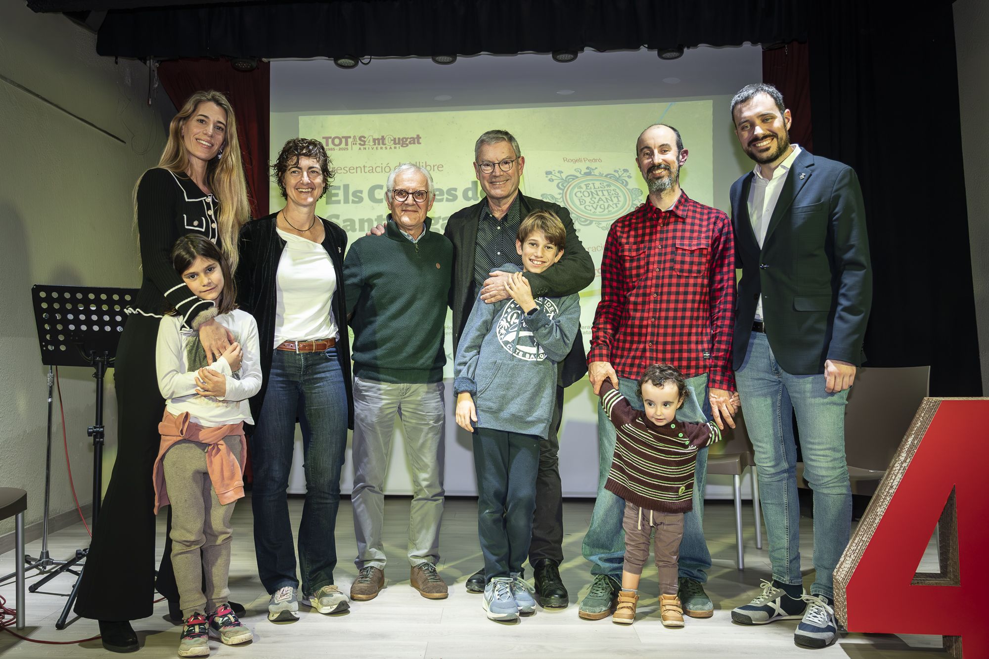 Presentació del llibre de contes infantils del 40è aniversari del TOT Sant Cugat. FOTO: Mireia Comas (TOT Sant Cugat)