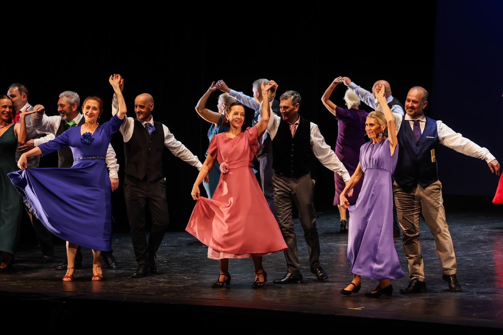 Exballadors han tornat a portar a l'escenari el Paga-li, Joan FOTO: Ajuntament de Sant Cugat