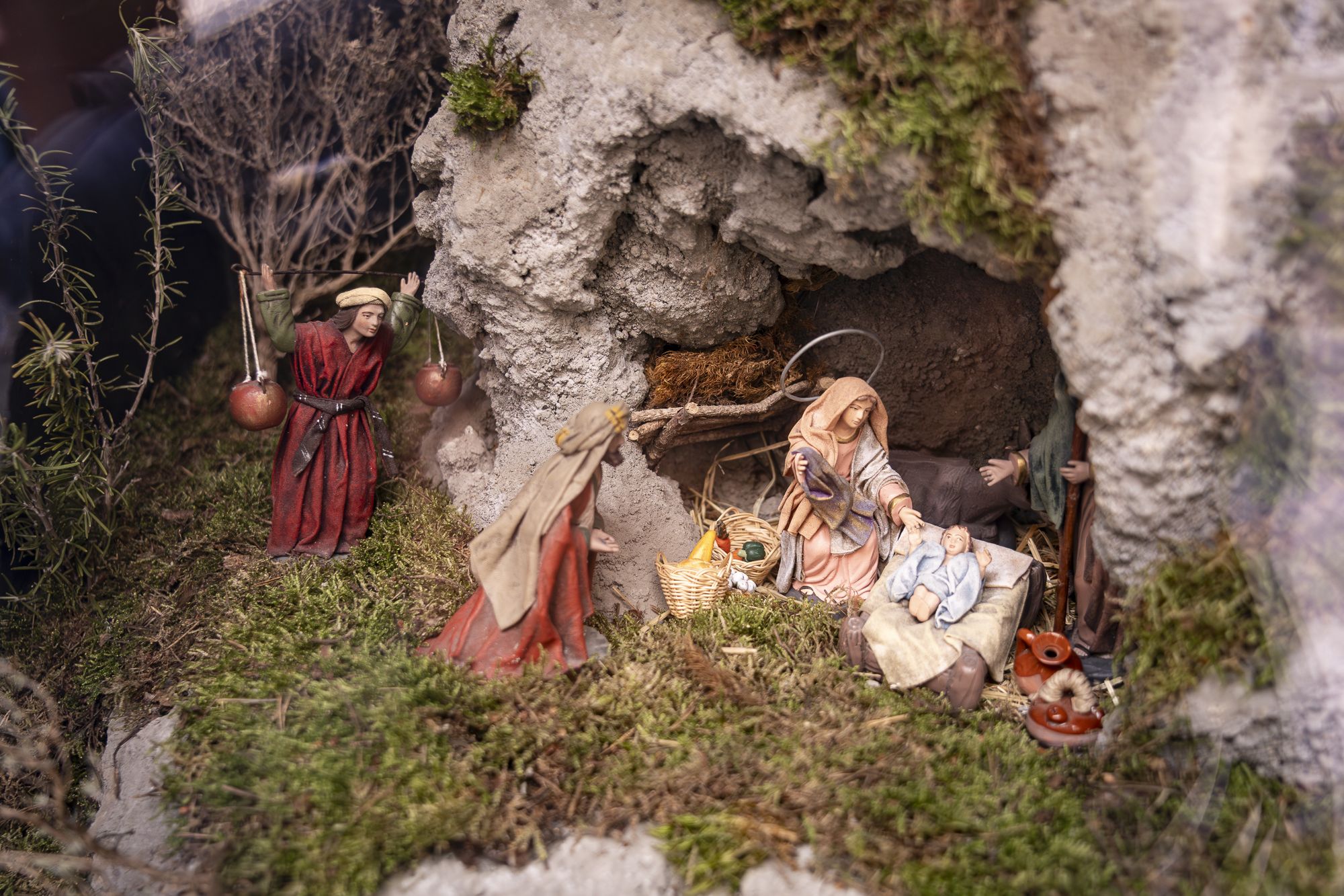 Pessebre del carrer de Sant Medir, 25. FOTO: Mireia Comas (TOT Sant Cugat)