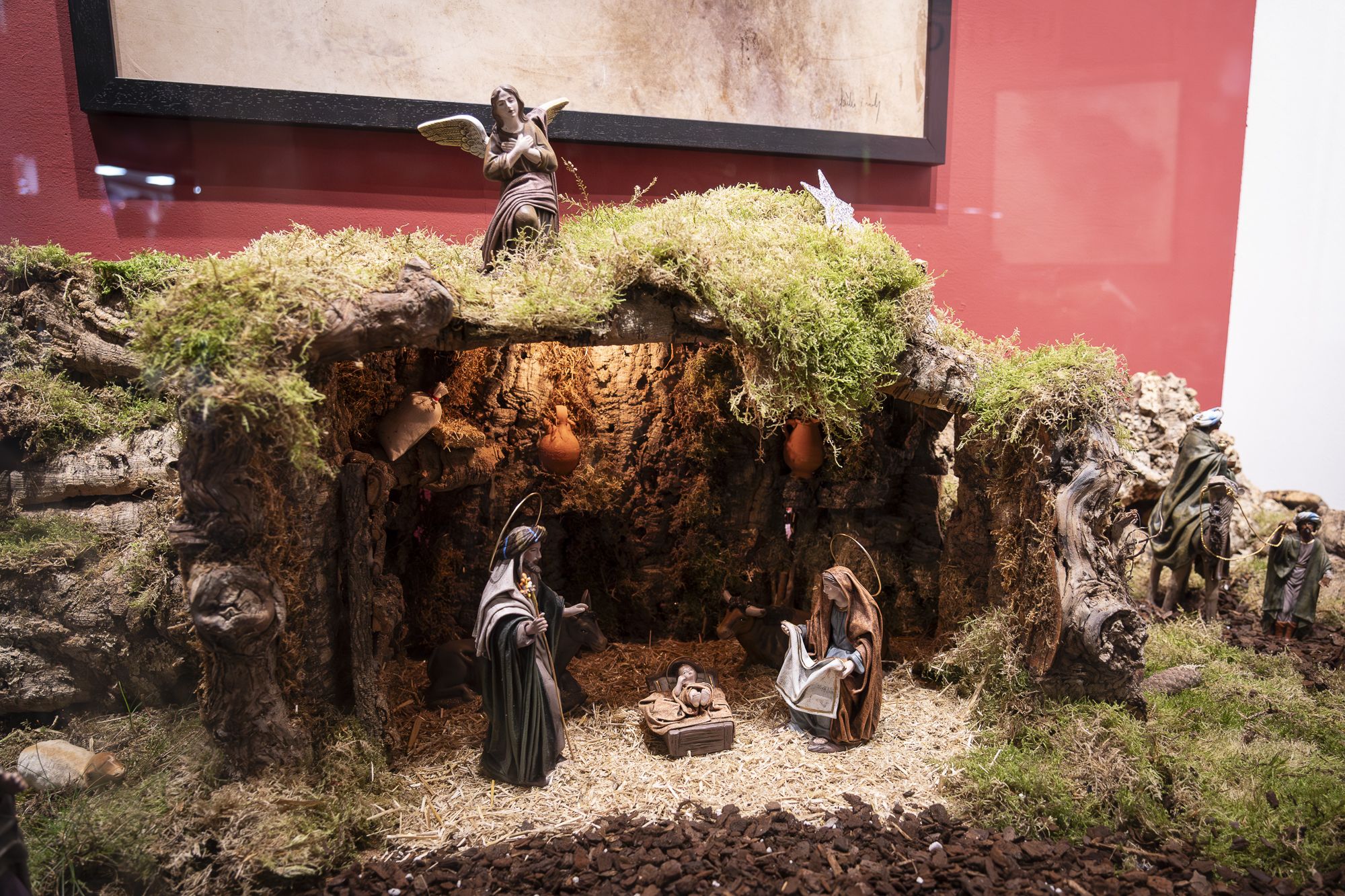 Pessebre del carrer de Santiago Rusiñol, 52 (Sala Rusiñol).  FOTO: Mireia Comas (TOT Sant Cugat)