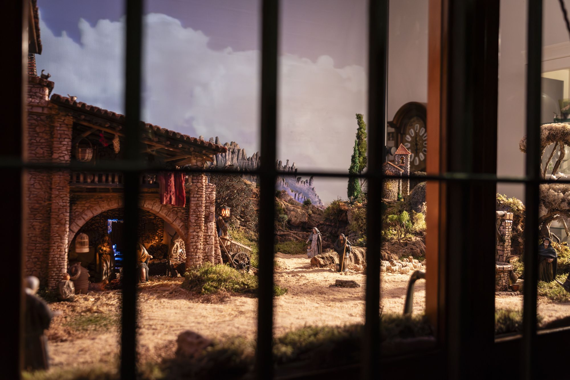 Pessebre del Carrer del Carme, 17. FOTO: Mireia Comas (TOT Sant Cugat)