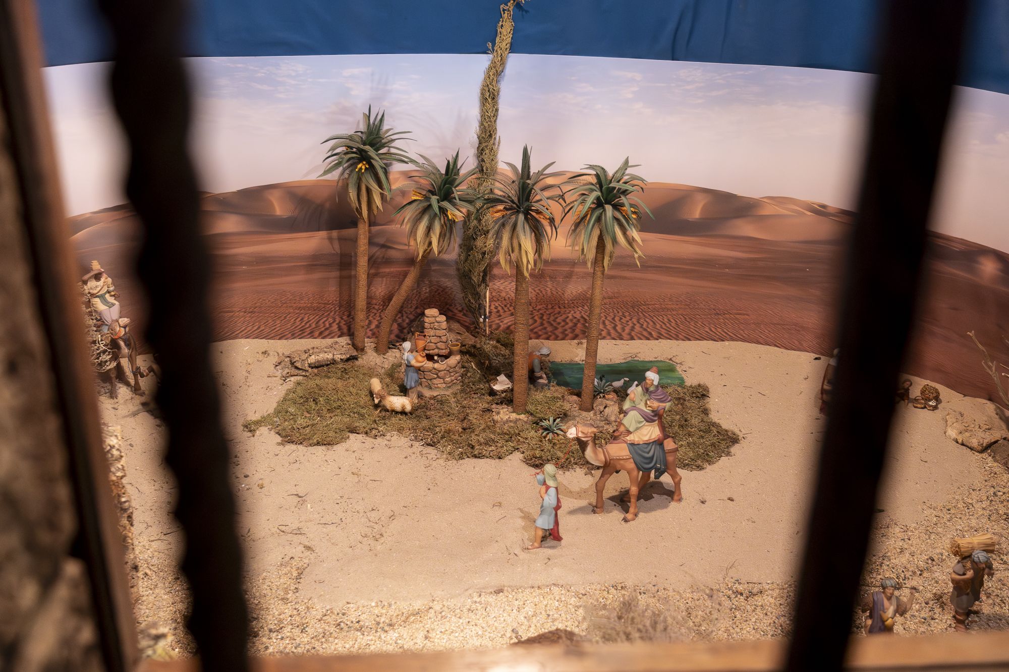 Pessebre de la plaça de Barcelona, 4. FOTO: Mireia Comas (TOT Sant Cugat)