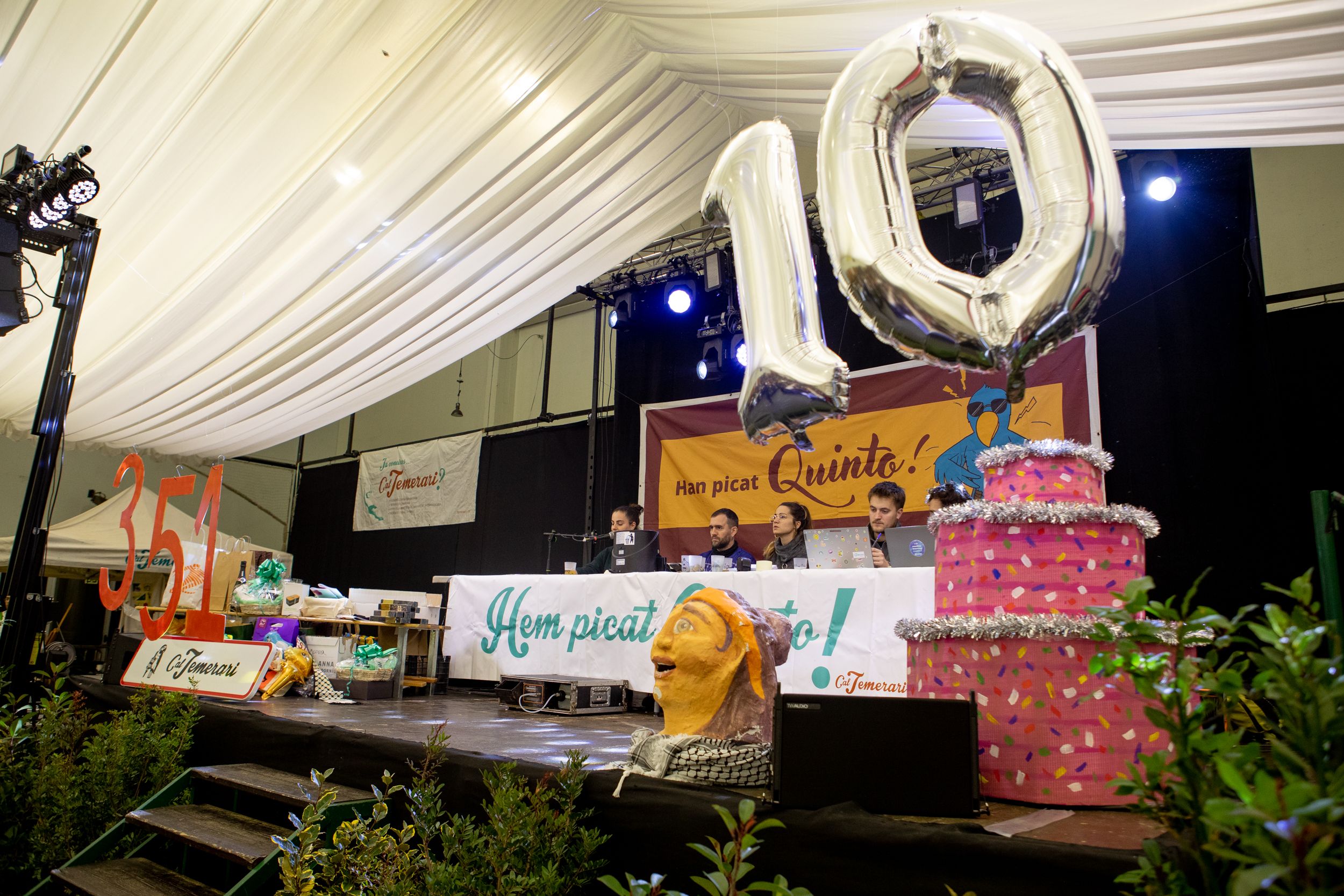 Quinto de Nadal de Cal Temerari. FOTO: Joana Arribas (TOT Sant Cugat)