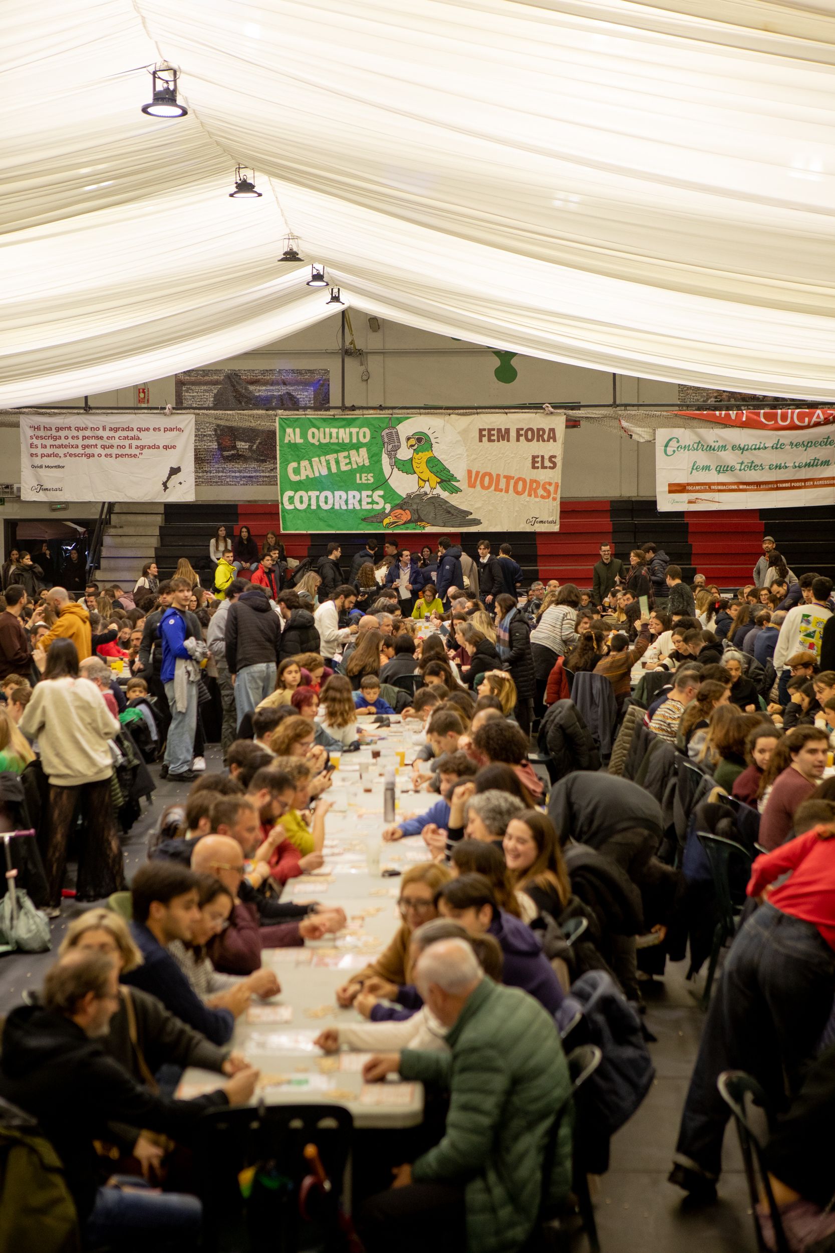 Quinto de Nadal de Cal Temerari. FOTO: Joana Arribas (TOT Sant Cugat)
