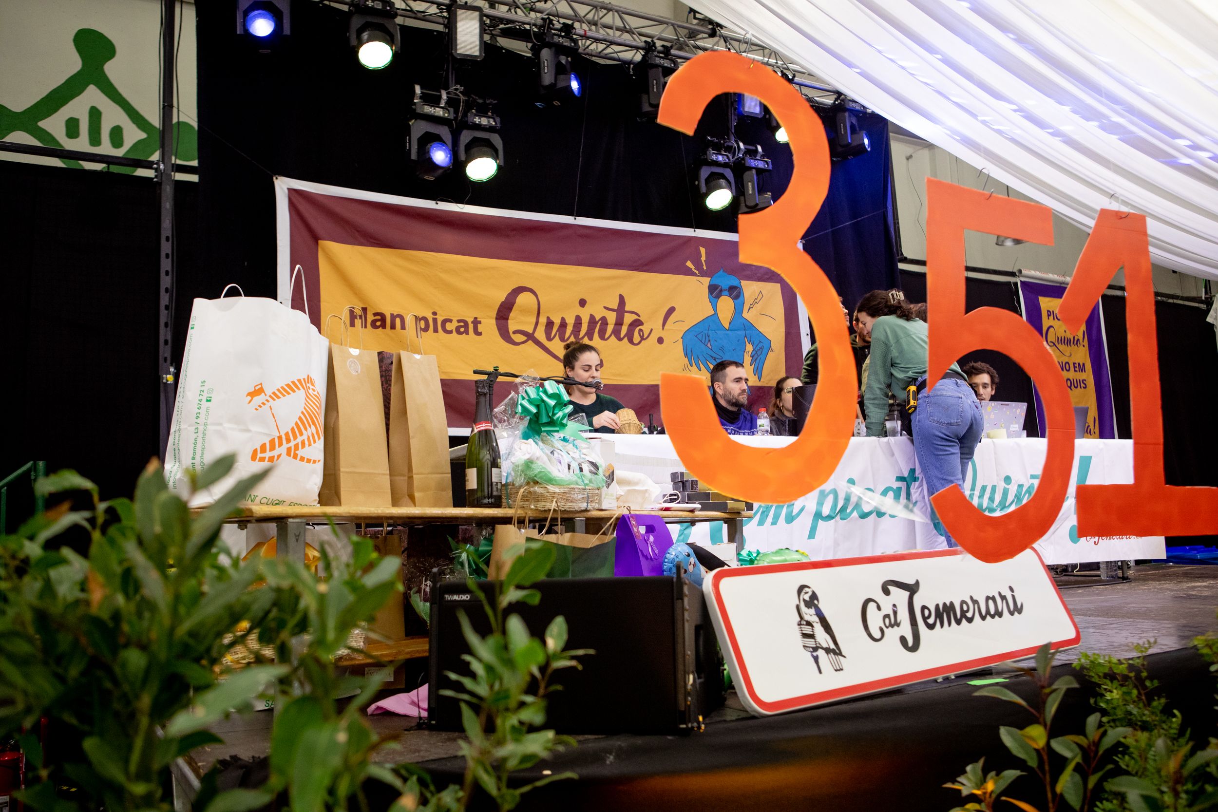 Quinto de Nadal de Cal Temerari. FOTO: Joana Arribas (TOT Sant Cugat)