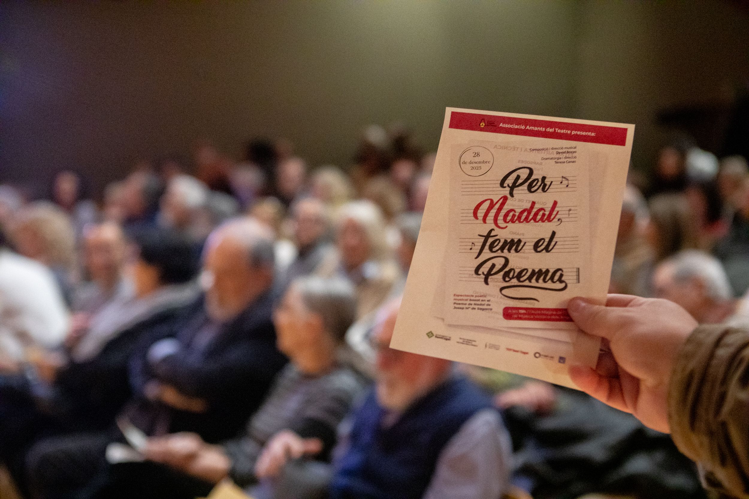 Per Nadal fem el Poema.  FOTO: Joana Arribas (TOT Sant Cugat)