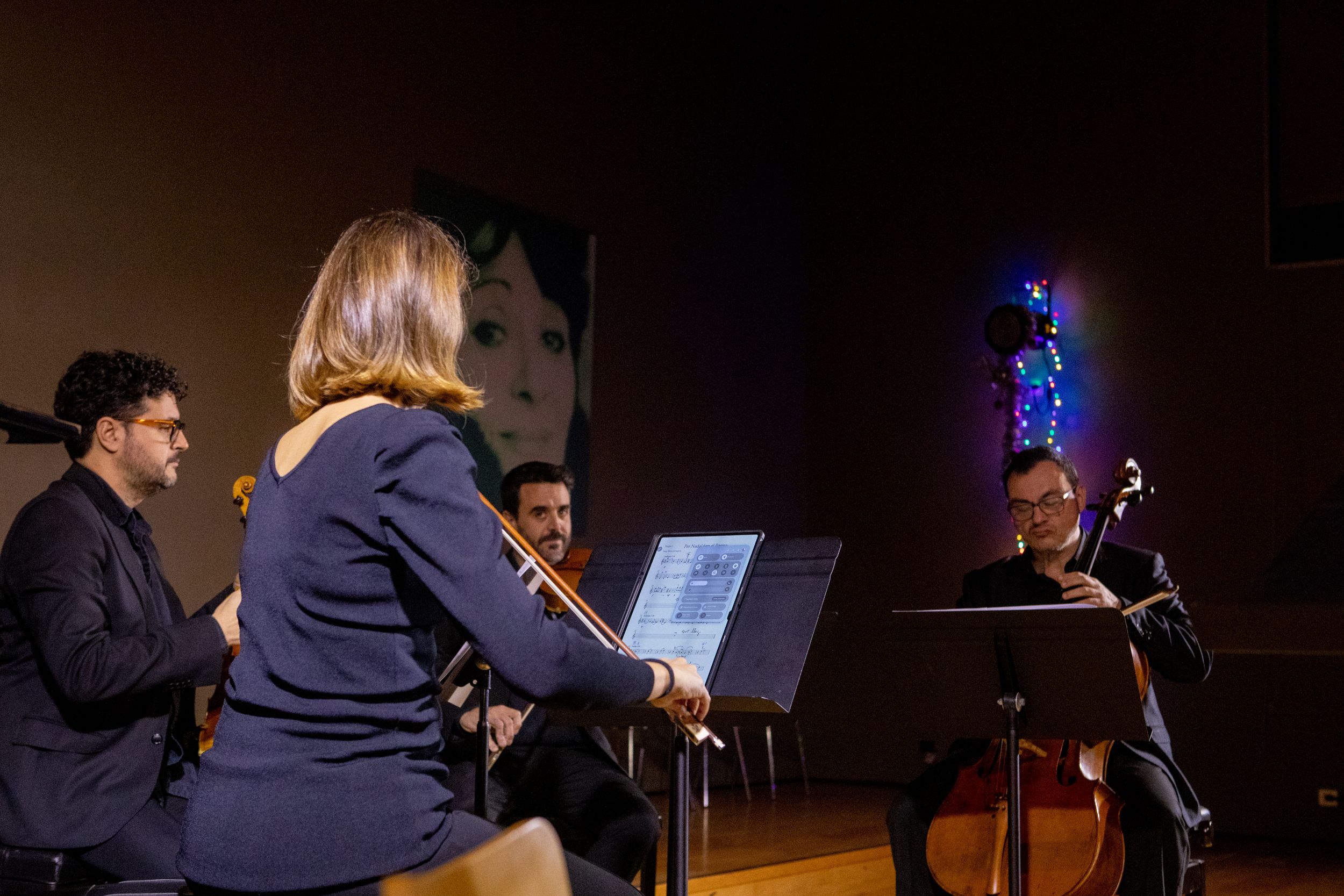 Per Nadal fem el Poema.  FOTO: Joana Arribas (TOT Sant Cugat)