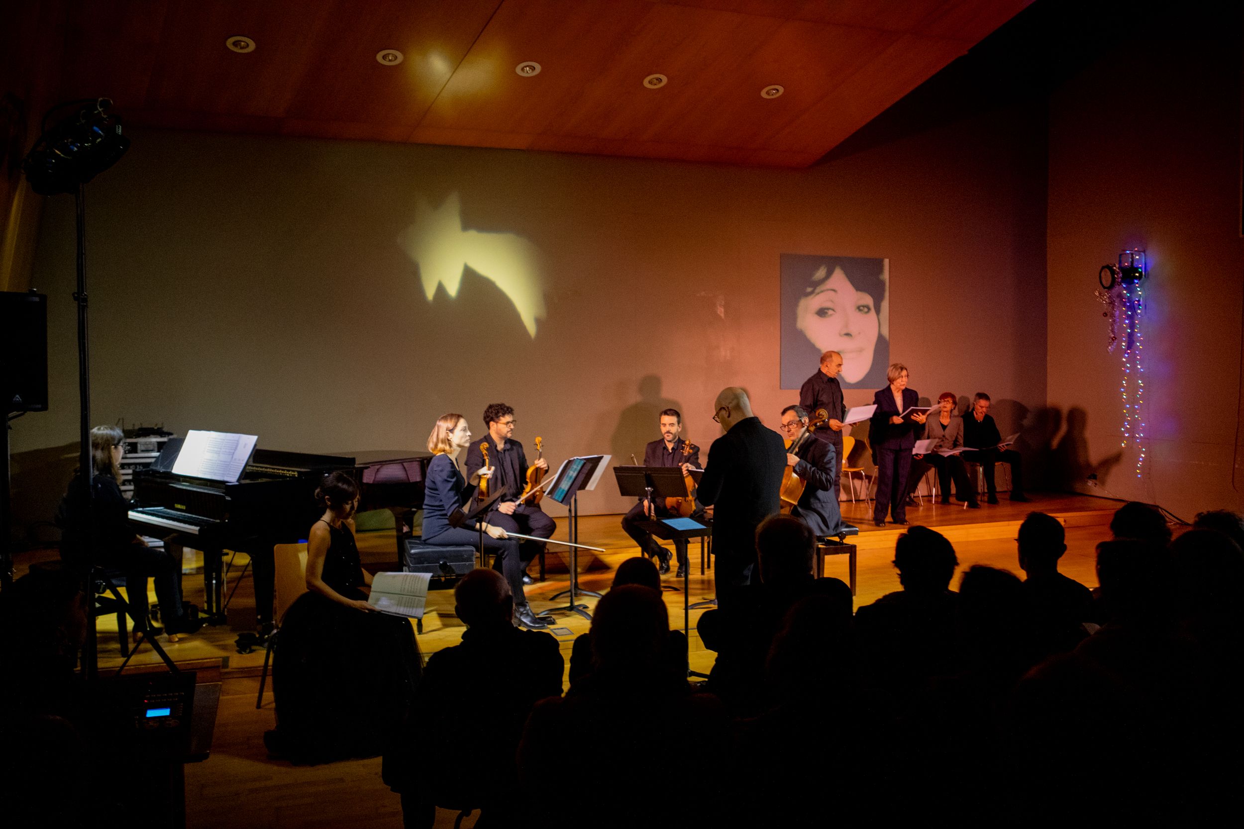 Per Nadal fem el Poema.  FOTO: Joana Arribas (TOT Sant Cugat)