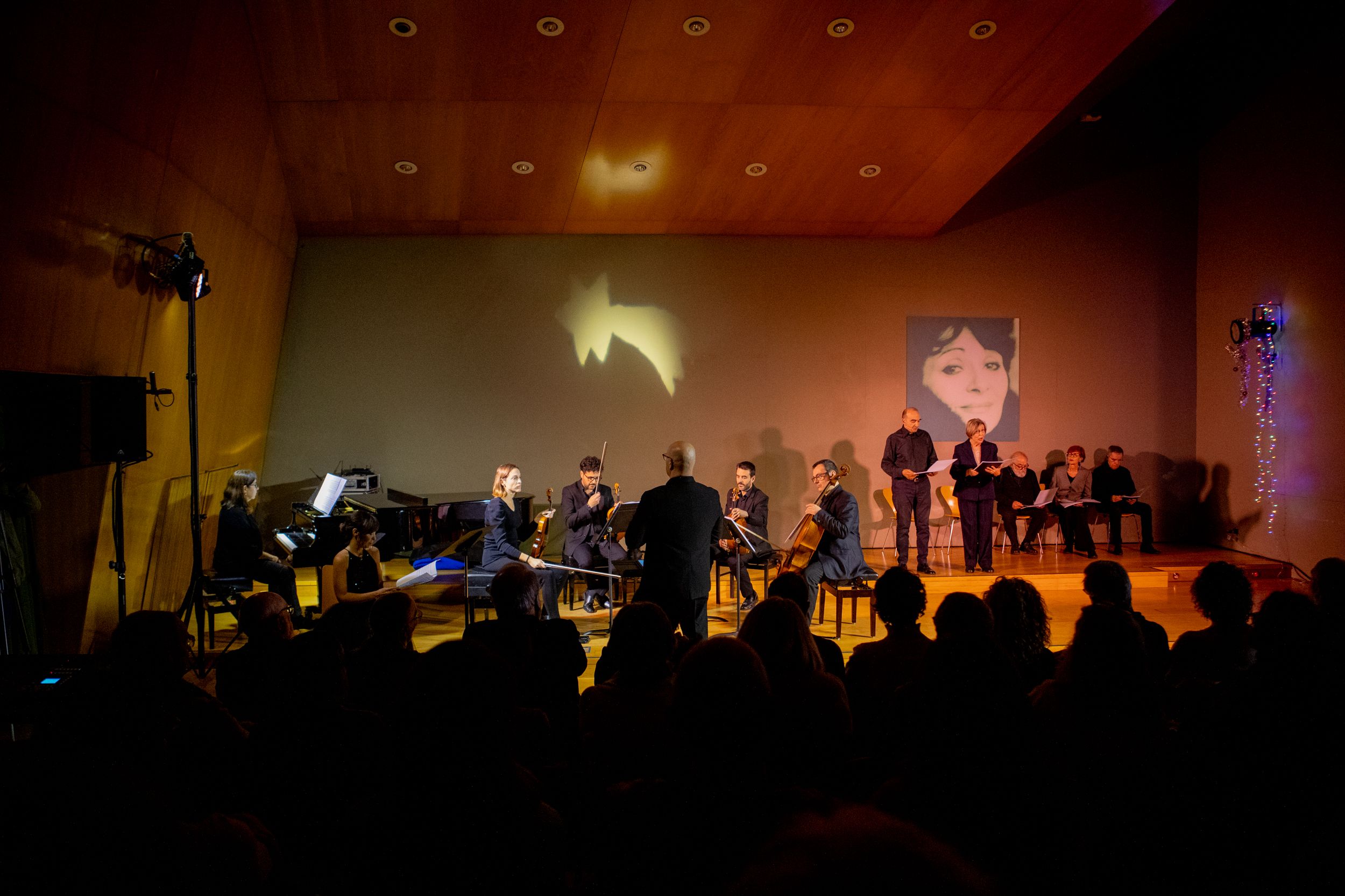 Per Nadal fem el Poema.  FOTO: Joana Arribas (TOT Sant Cugat)