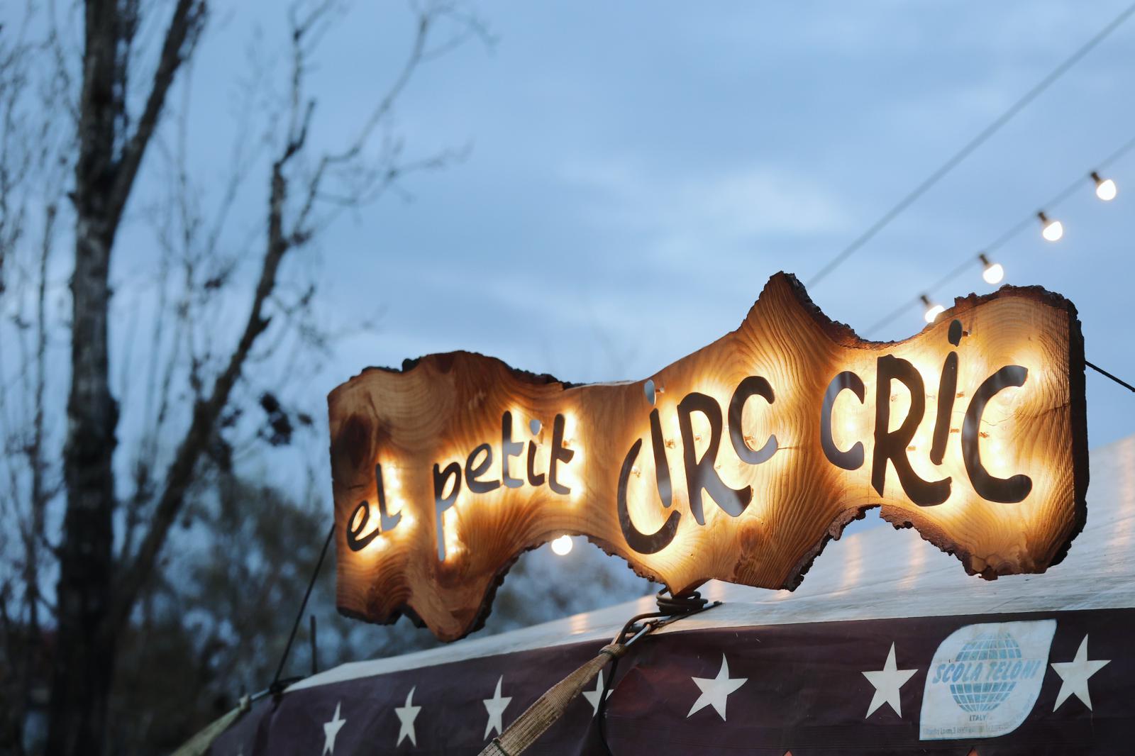 El Circ Cric al Parc de Can Vernet. FOTO: Ajuntament