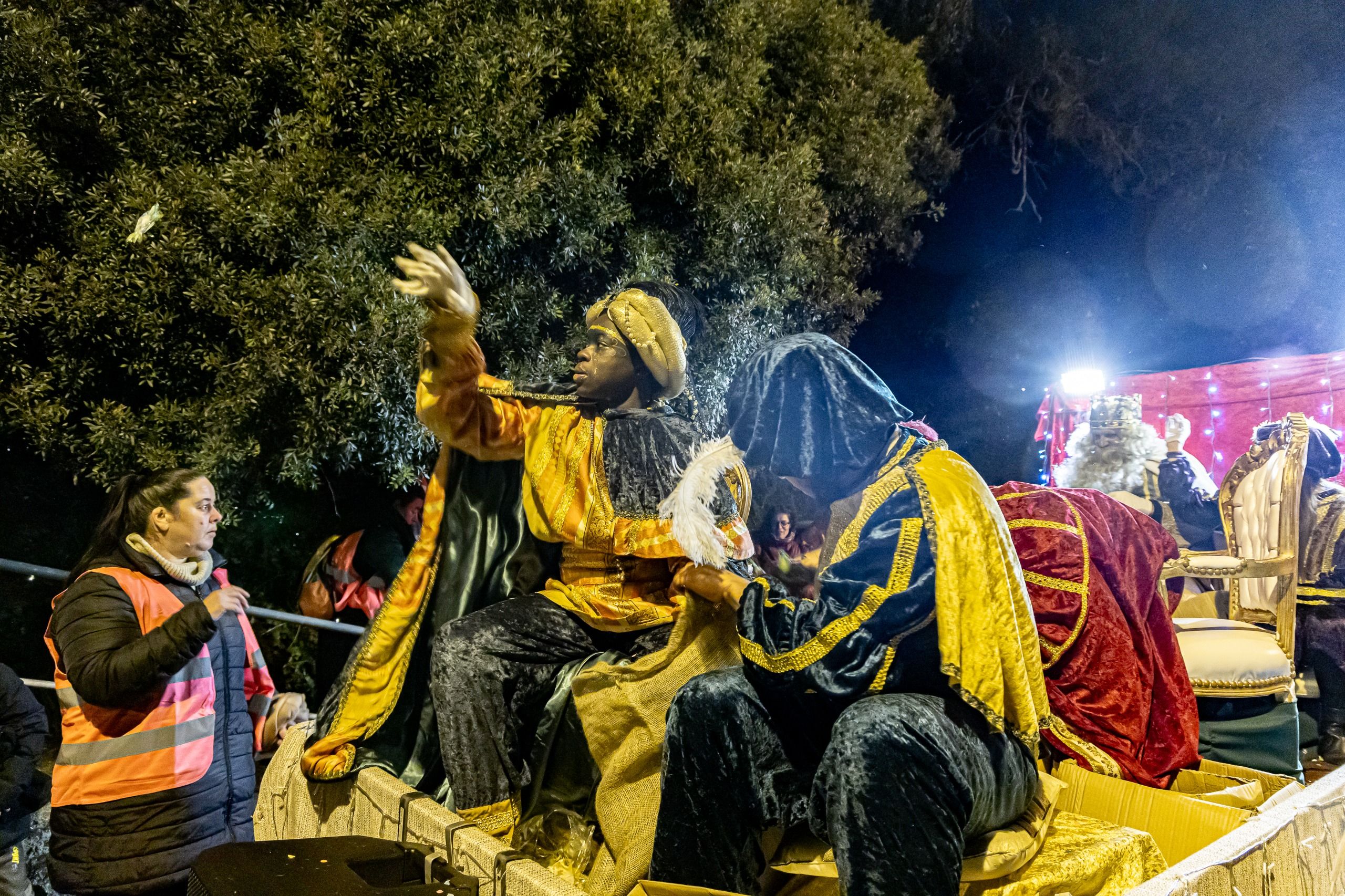 Cavalcada dels Reis d'Orient a les Planes. FOTO: Ajuntament