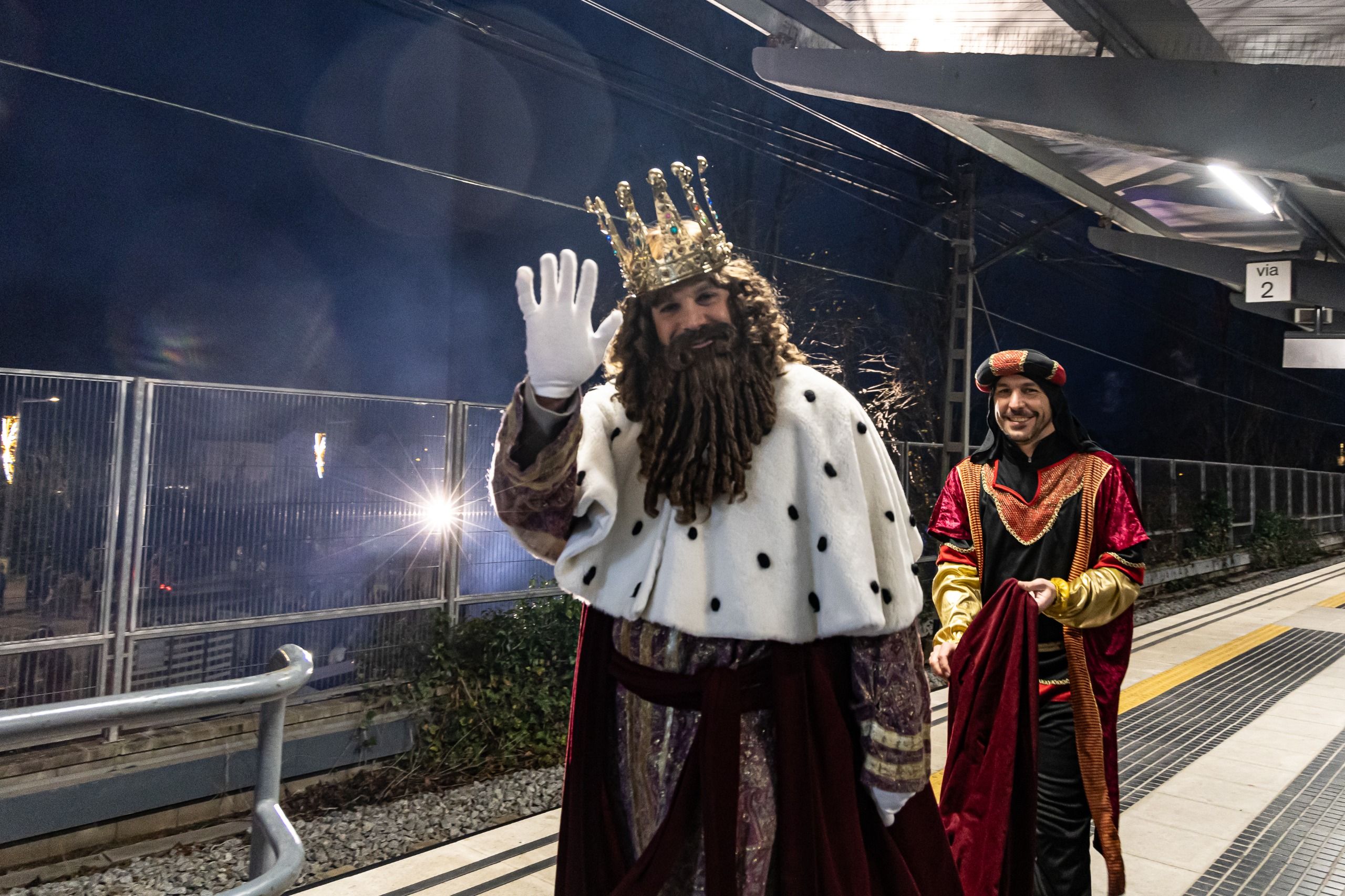 Cavalcada dels Reis d'Orient a Mira-sol. FOTO: Ajuntament