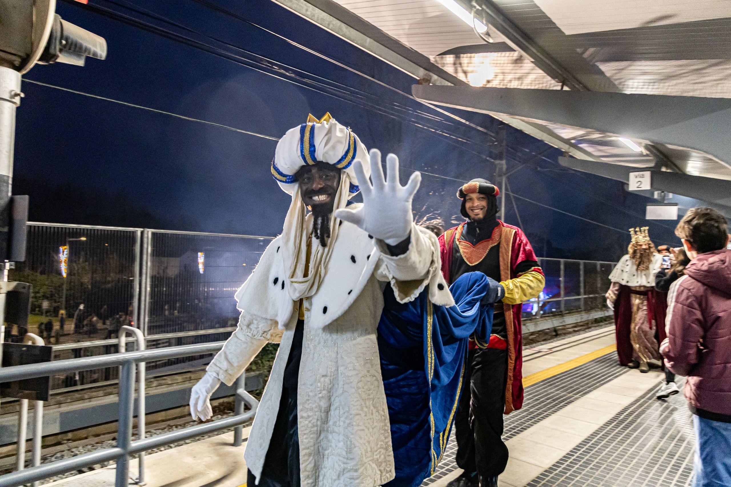 Cavalcada dels Reis d'Orient a Mira-sol. FOTO: Ajuntament