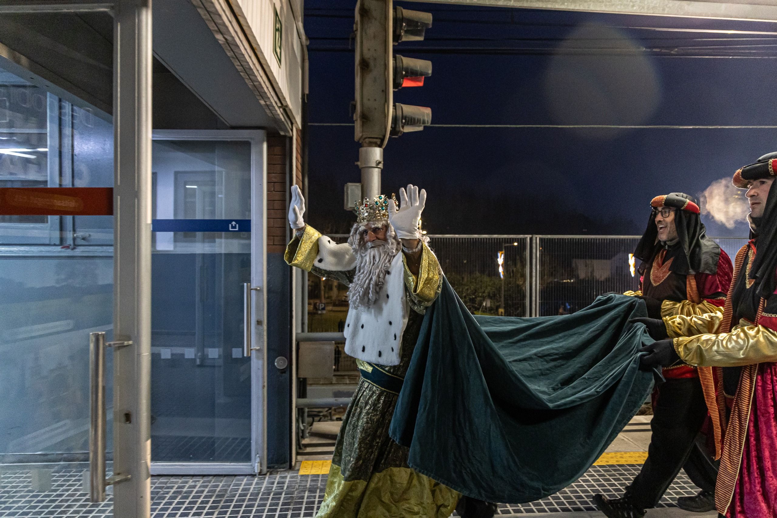 Cavalcada dels Reis d'Orient a Mira-sol. FOTO: Ajuntament