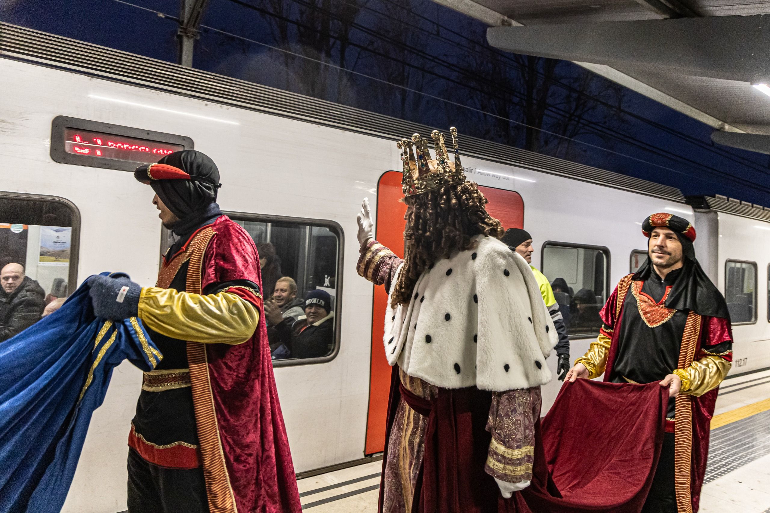 Cavalcada dels Reis d'Orient a Mira-sol. FOTO: Ajuntament