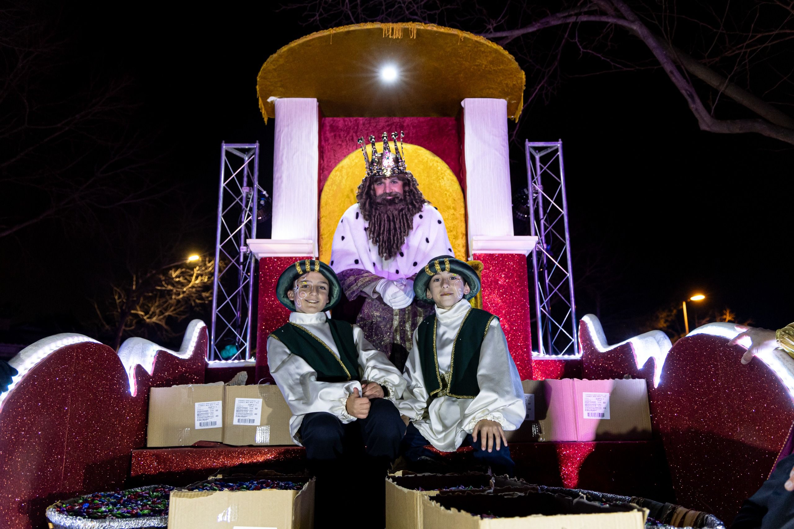 Cavalcada dels Reis d'Orient a Mira-sol. FOTO: Ajuntament