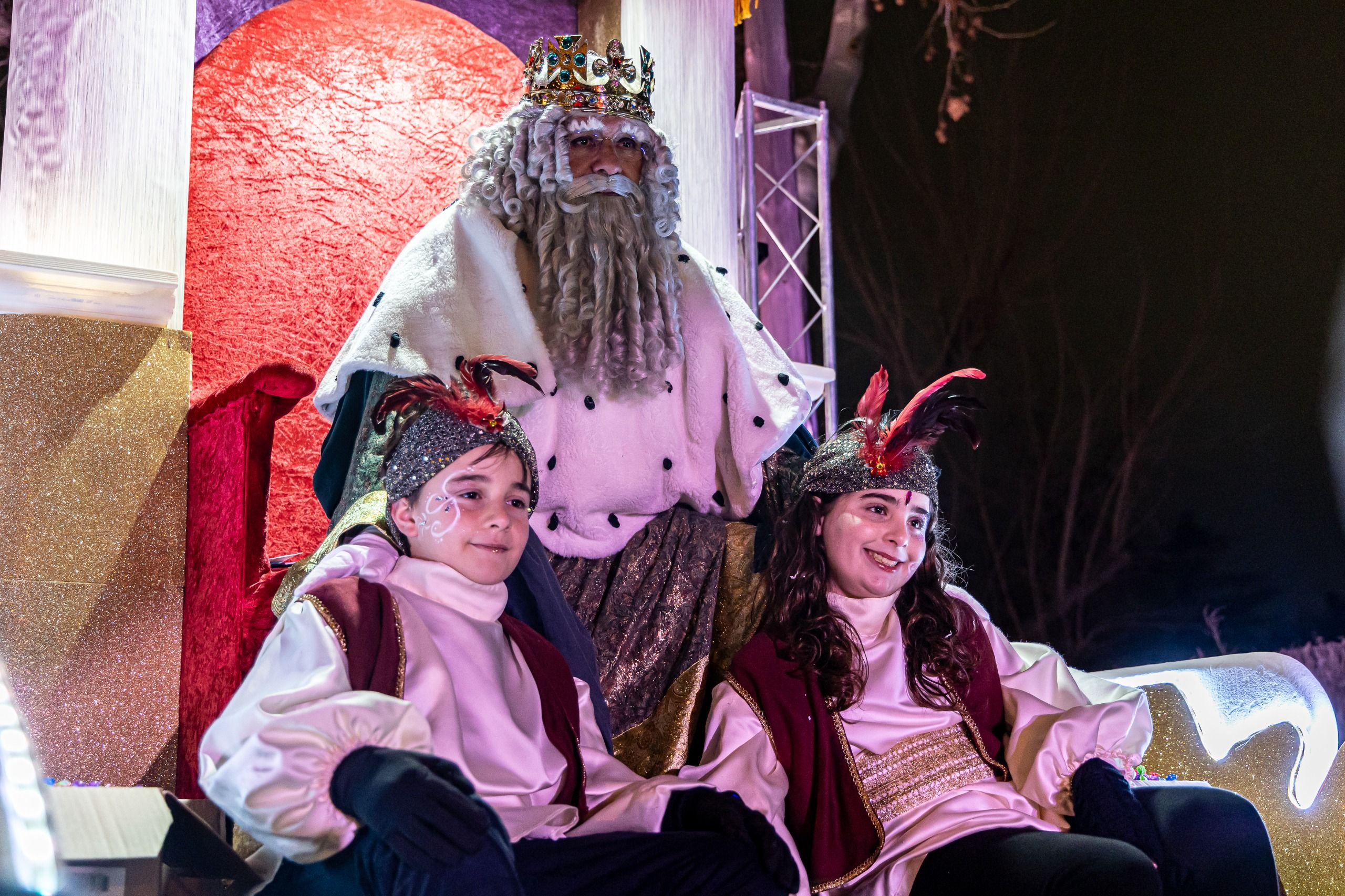 Cavalcada dels Reis d'Orient a Mira-sol. FOTO: Ajuntament