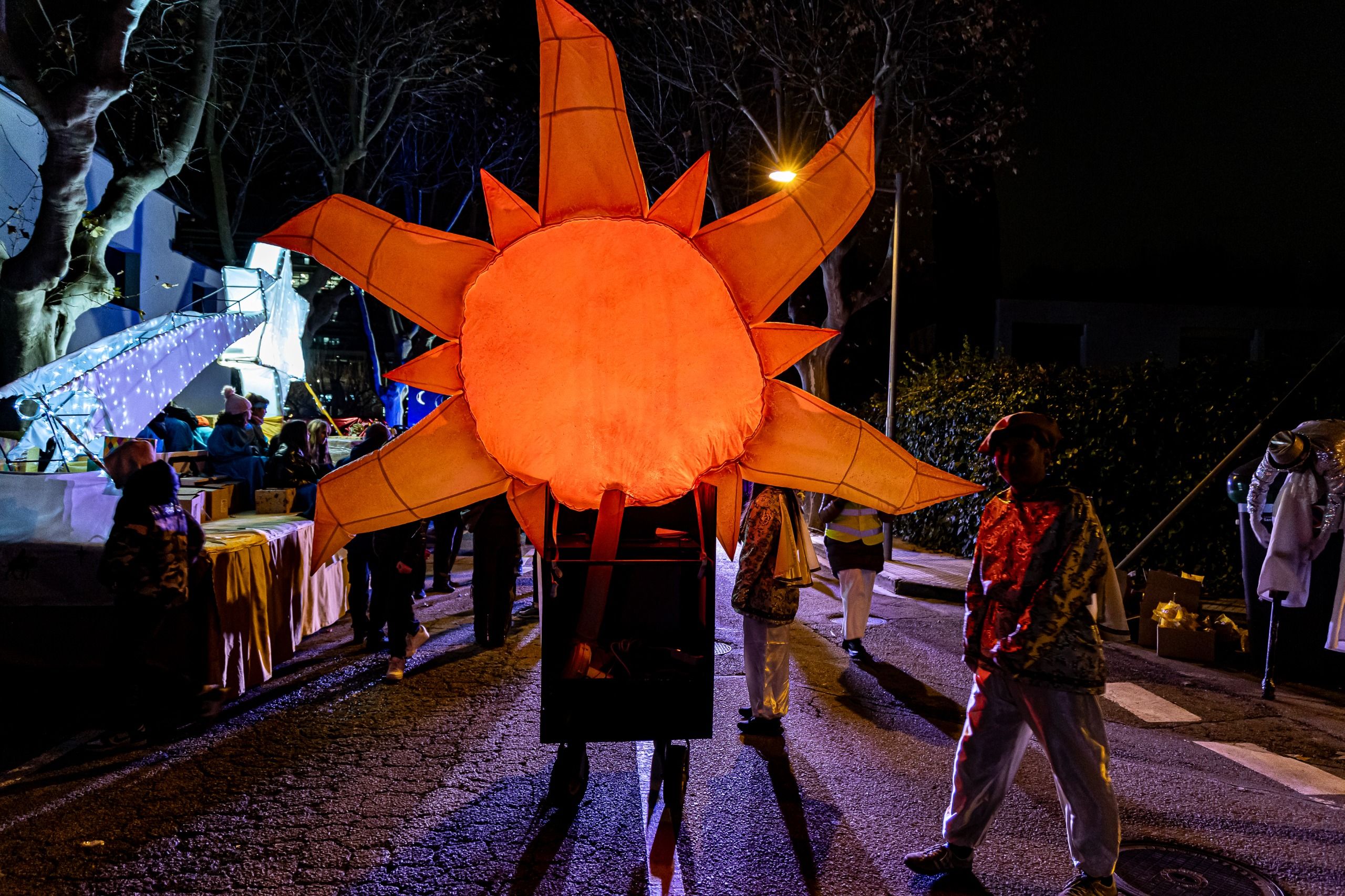 Cavalcada dels Reis d'Orient a Mira-sol. FOTO: Ajuntament