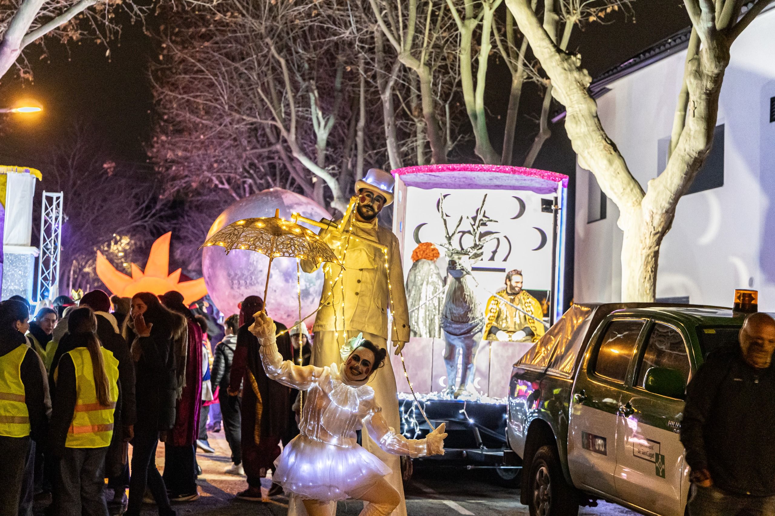 Cavalcada dels Reis d'Orient a Mira-sol. FOTO: Ajuntament