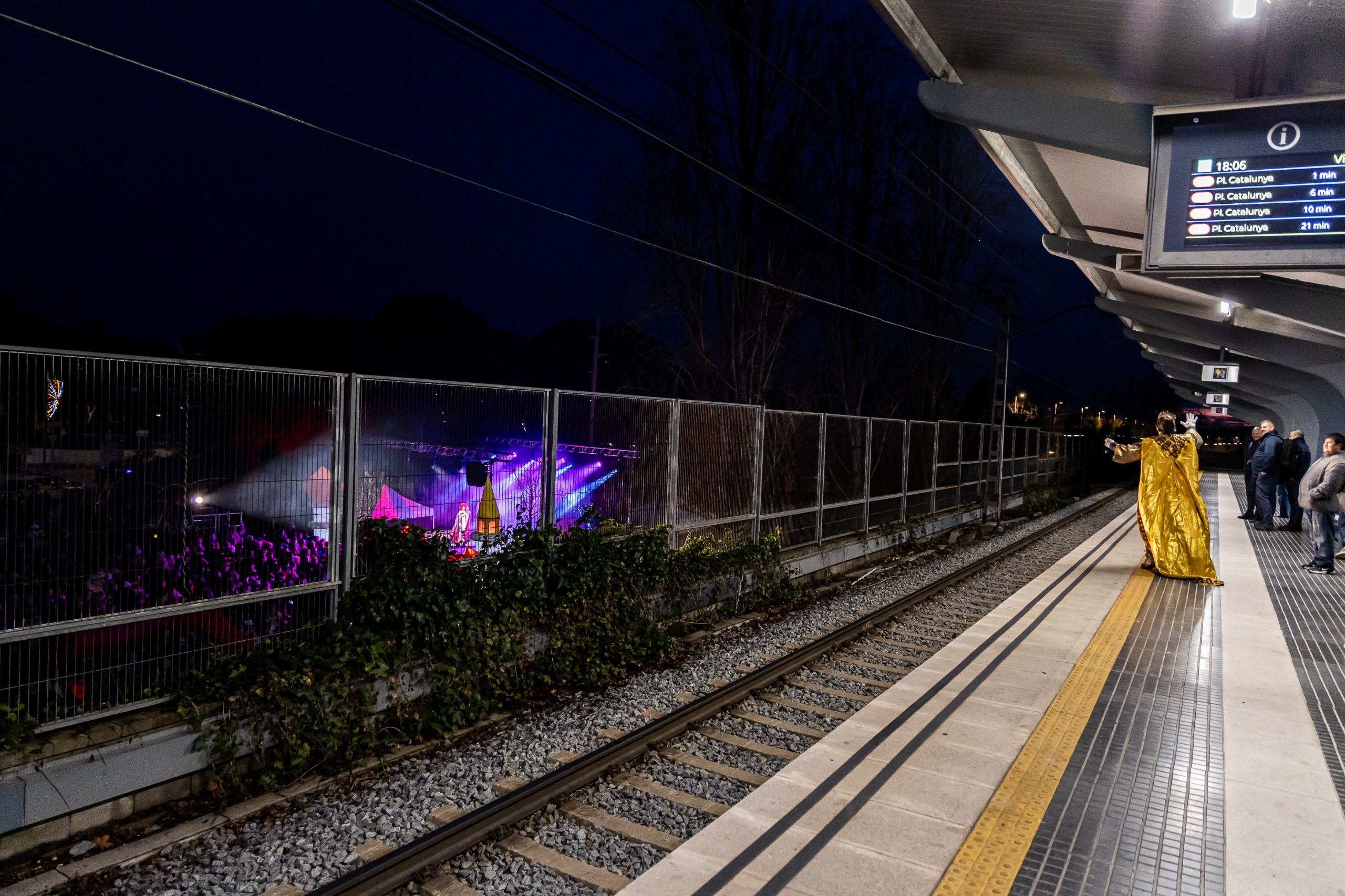 Cavalcada dels Reis d'Orient a Mira-sol. FOTO: Ajuntament