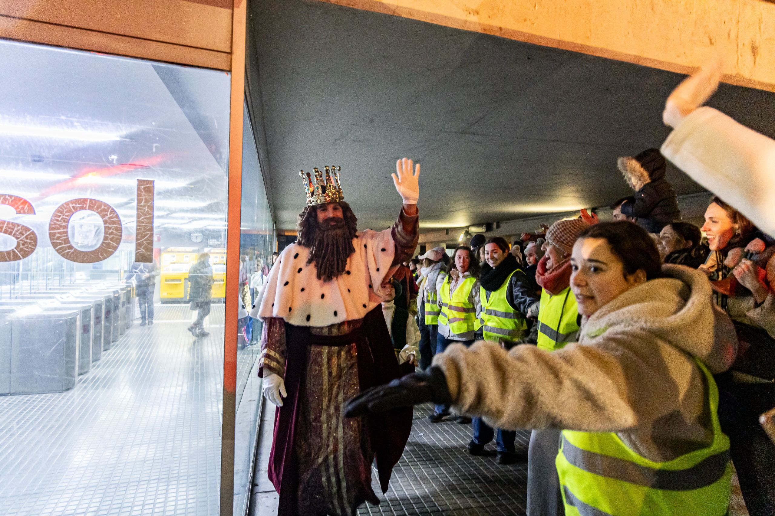 Cavalcada dels Reis d'Orient a Mira-sol. FOTO: Ajuntament