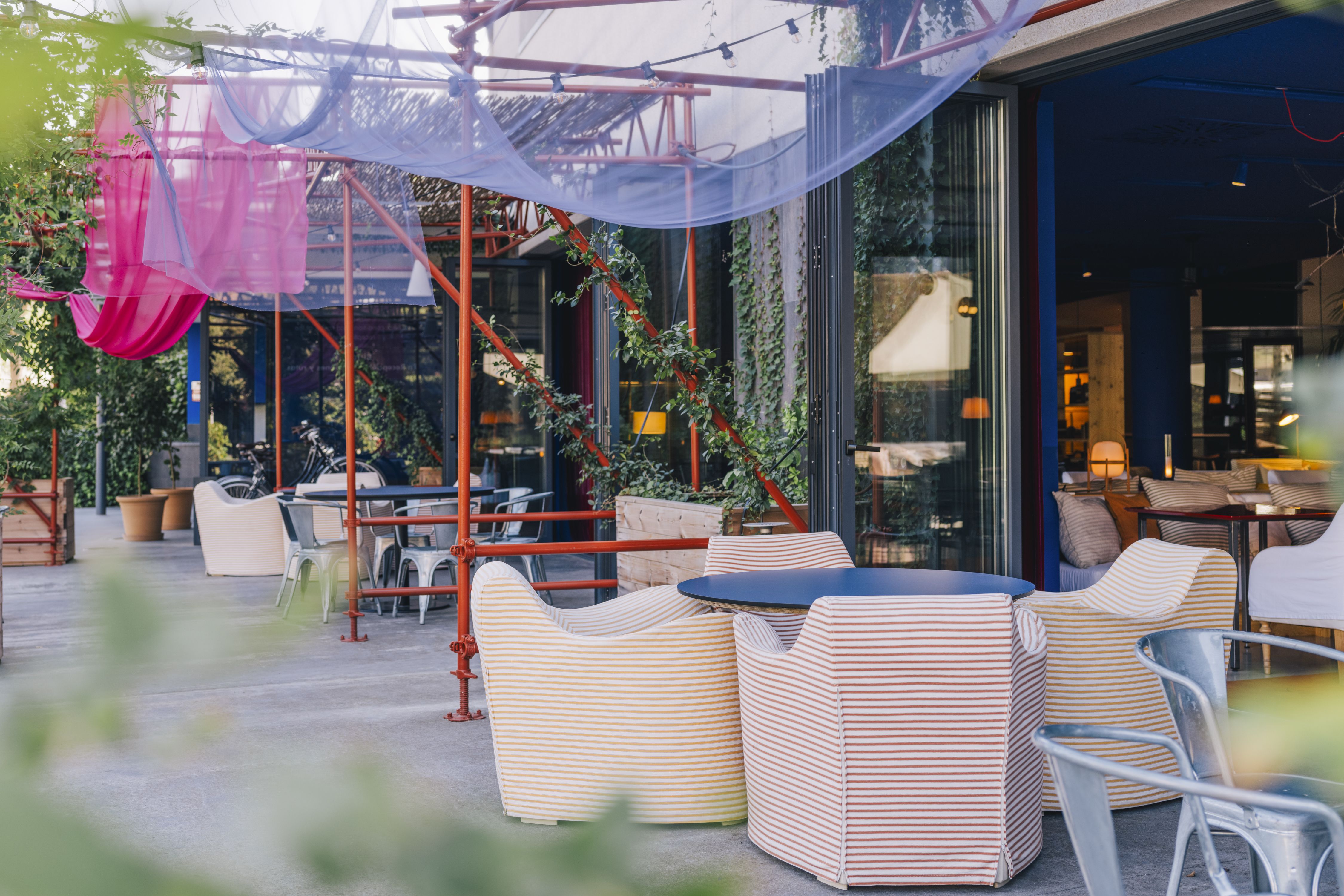 Terrassa de Bocablo, de El Sant Cugat Hotel. FOTO: Cedida