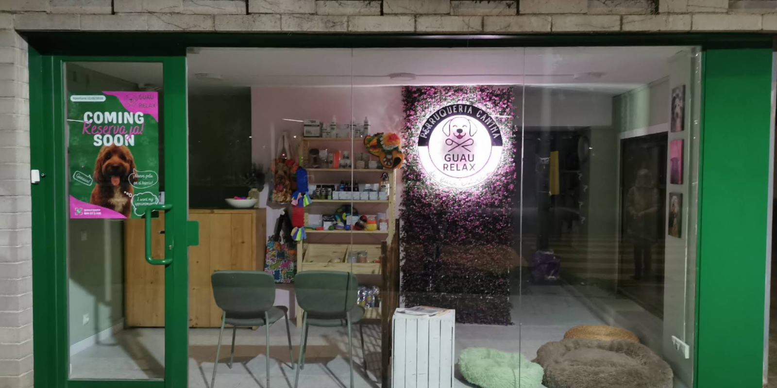 Guau Relax s'ubicaal  carrer de Puig i Cadafalch, 66. FOTO: Guau Relax