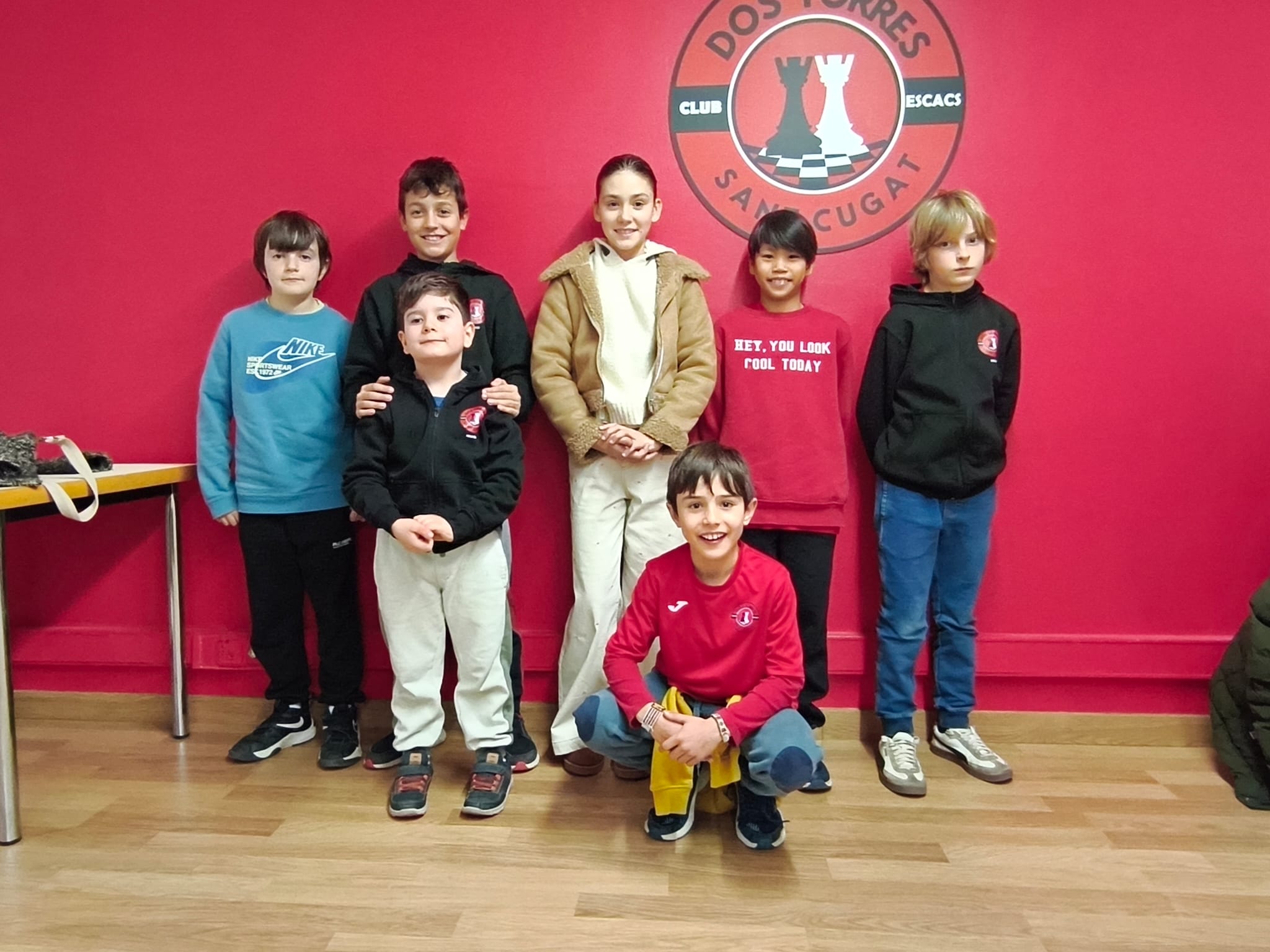 El Club Escacs Dos Torres Sant Cugat té 3 equips sub-12. FOTO: Cedida