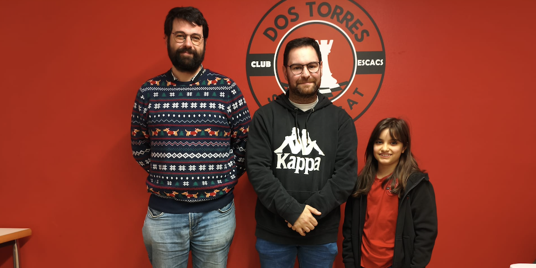 El primer equip del Club Escacs Dos Torres Sant Cugat. FOTO: Cedida