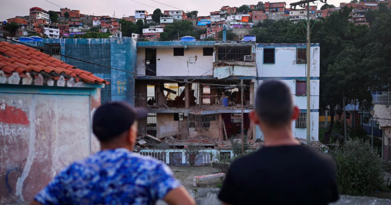 Condemna de la intervenció a Veneçuela. FOTO: Oxfam Intermón