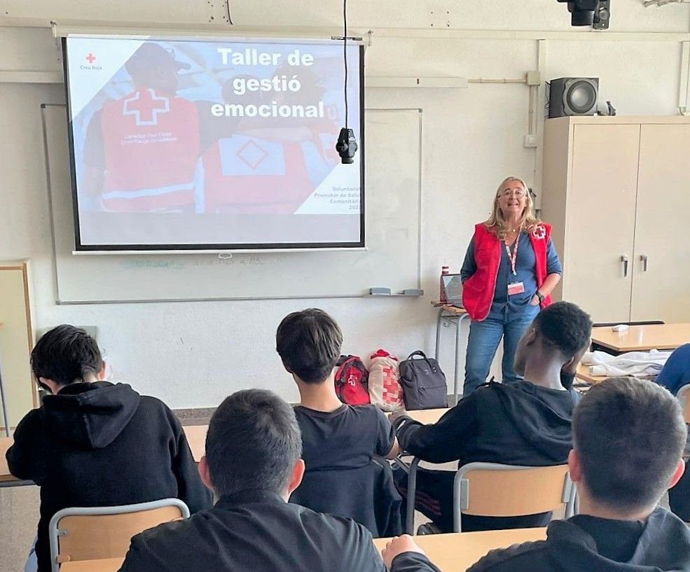 Voluntariat i Salut. FOTO: Creu Roja