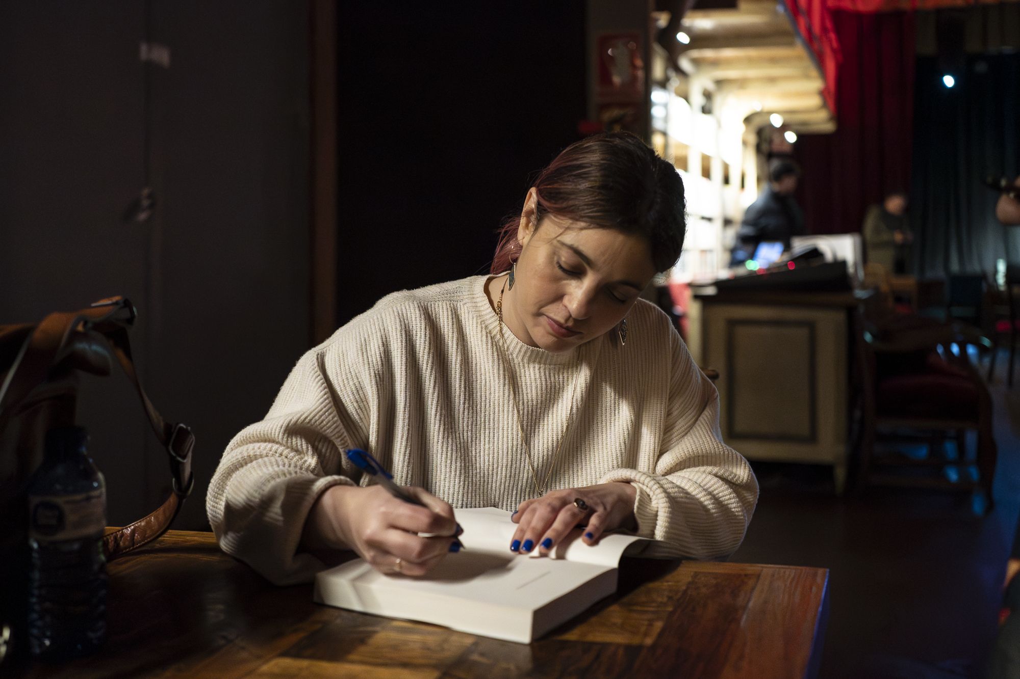 Presentació del llibre 'L'udol de l'aigua' de Laia Vilaseca. FOTO: Mireia Comas (TOT Sant Cugat)