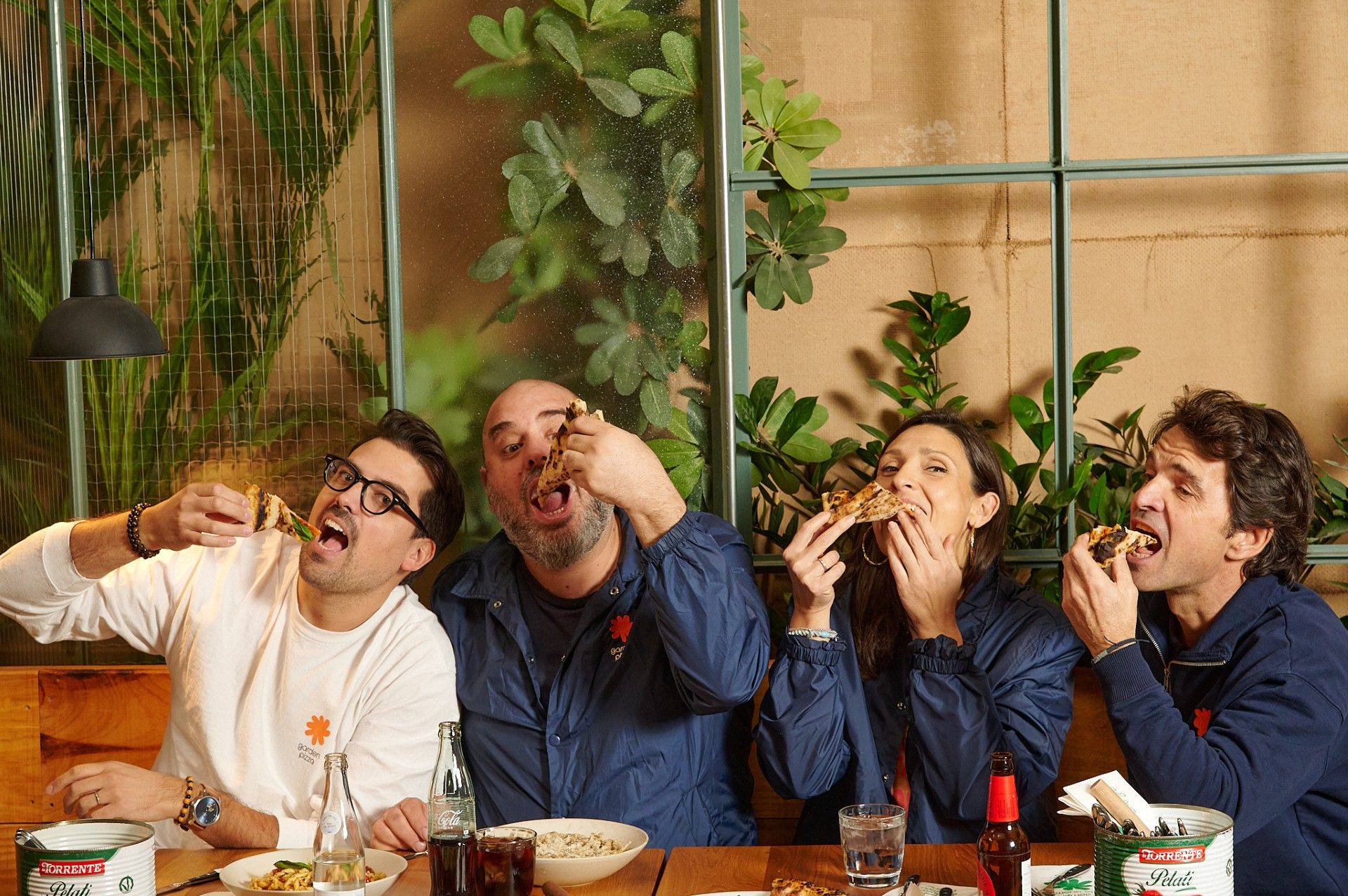 Socis de Garden Pizza. FOTO: Cedida