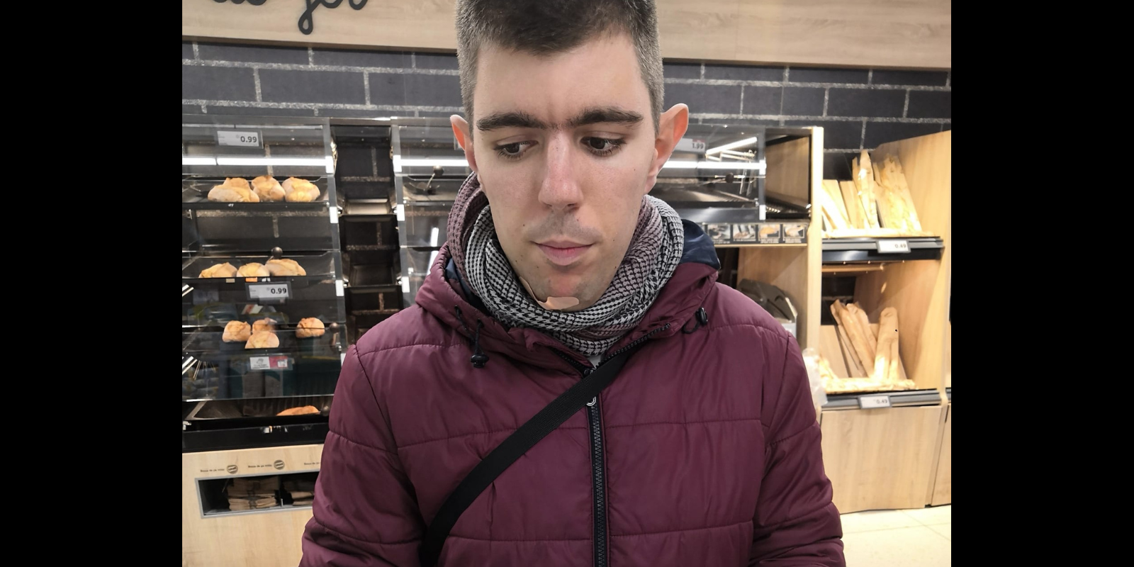 Busquen en Joel, un jove treballador del Taller Jeroni de Moragas. FOTO: Jeroni de Moragas