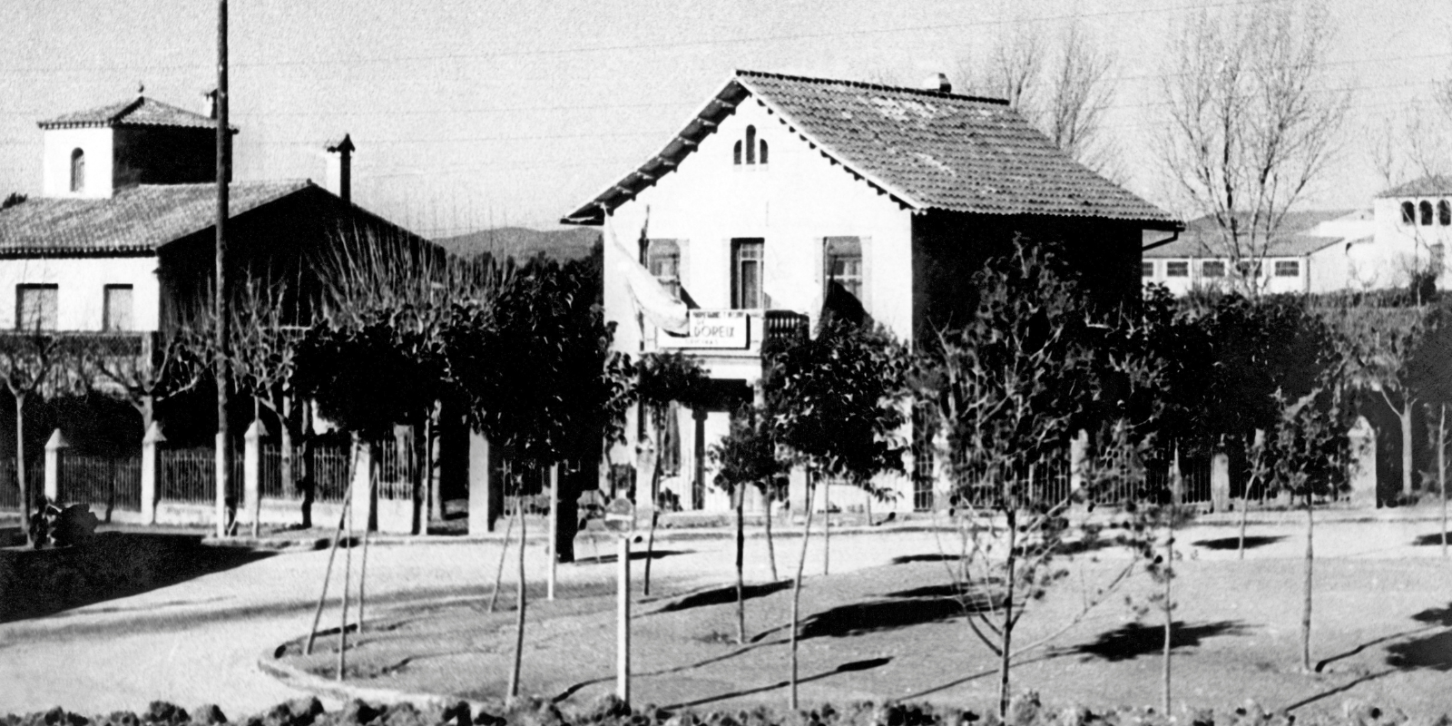 Imatge antiga de la seu de l’Associació de Propietaris i Veïns de Valldoreix. FOTO: APVV